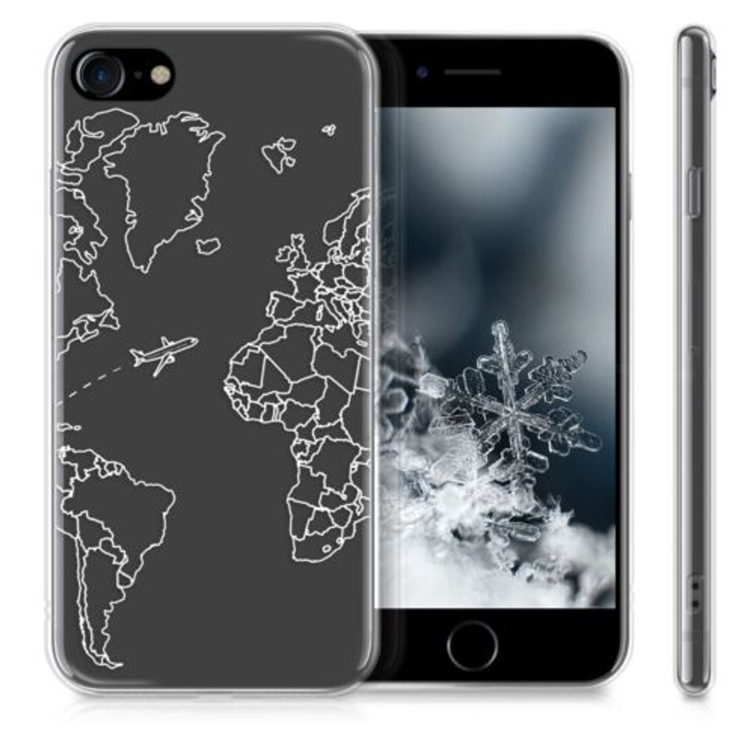 Husa pentru Apple iPhone 8/iPhone 7/iPhone SE 2, Silicon, Silver, 51618.09 fotografia produsului View 9 L