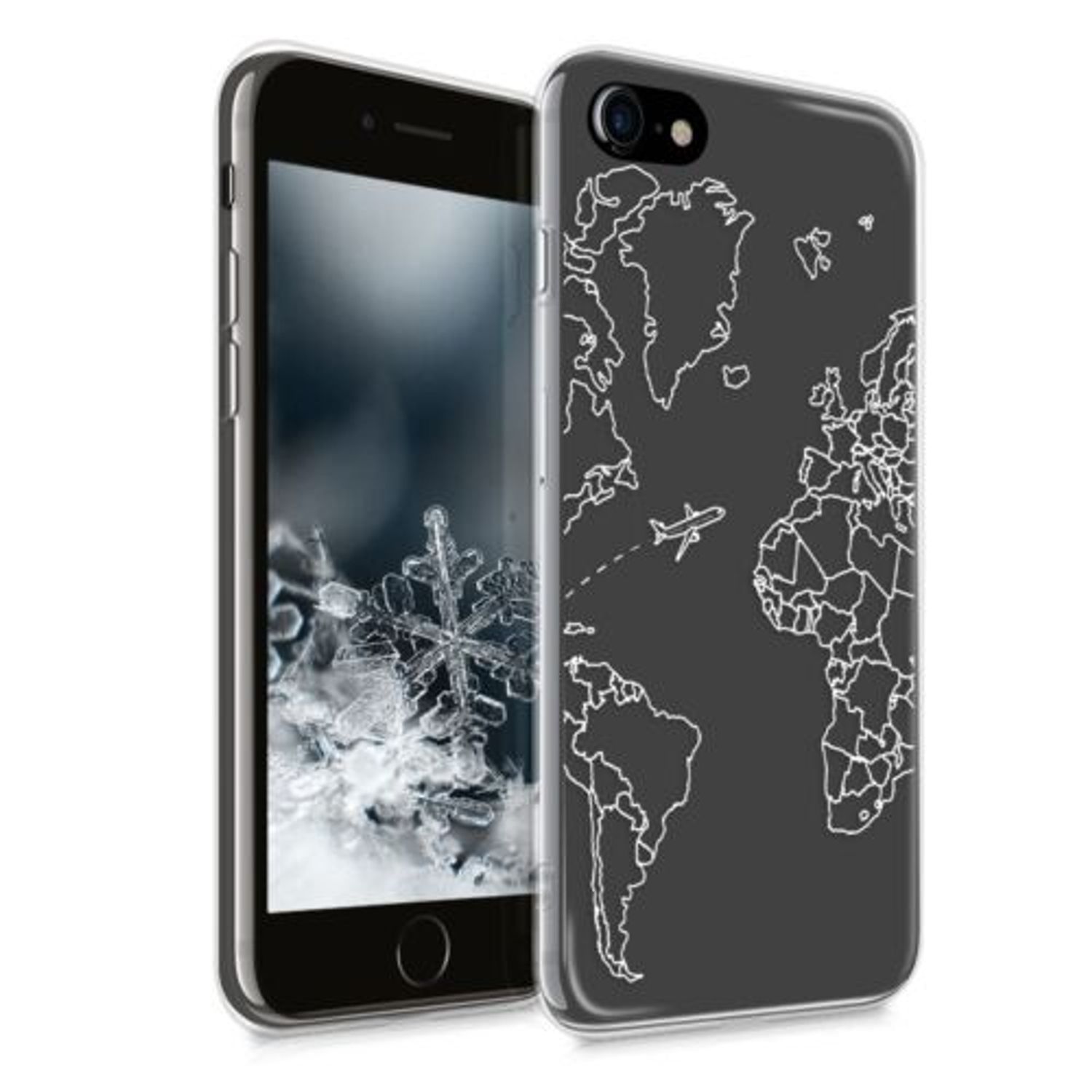 Husa pentru Apple iPhone 8/iPhone 7/iPhone SE 2, Silicon, Silver, 51618.09 fotografia produsului
