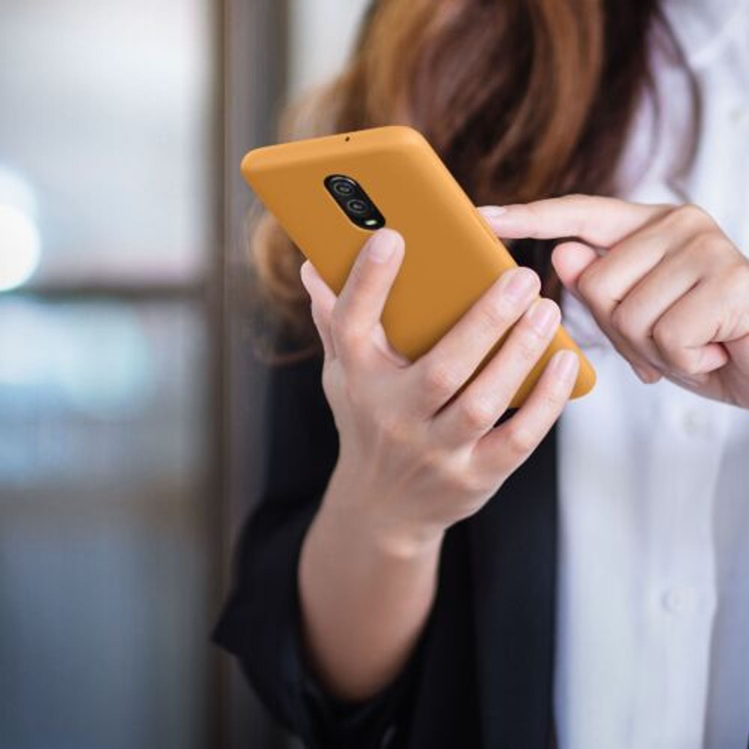 Husa pentru OnePlus 6T, Silicon, Galben, 46316.217 fotografia produsului View 6 L