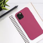 Husa pentru Apple iPhone 12/iPhone 12 Pro, Silicon, Roz, 53844.213 fotografia produsului View 7 S