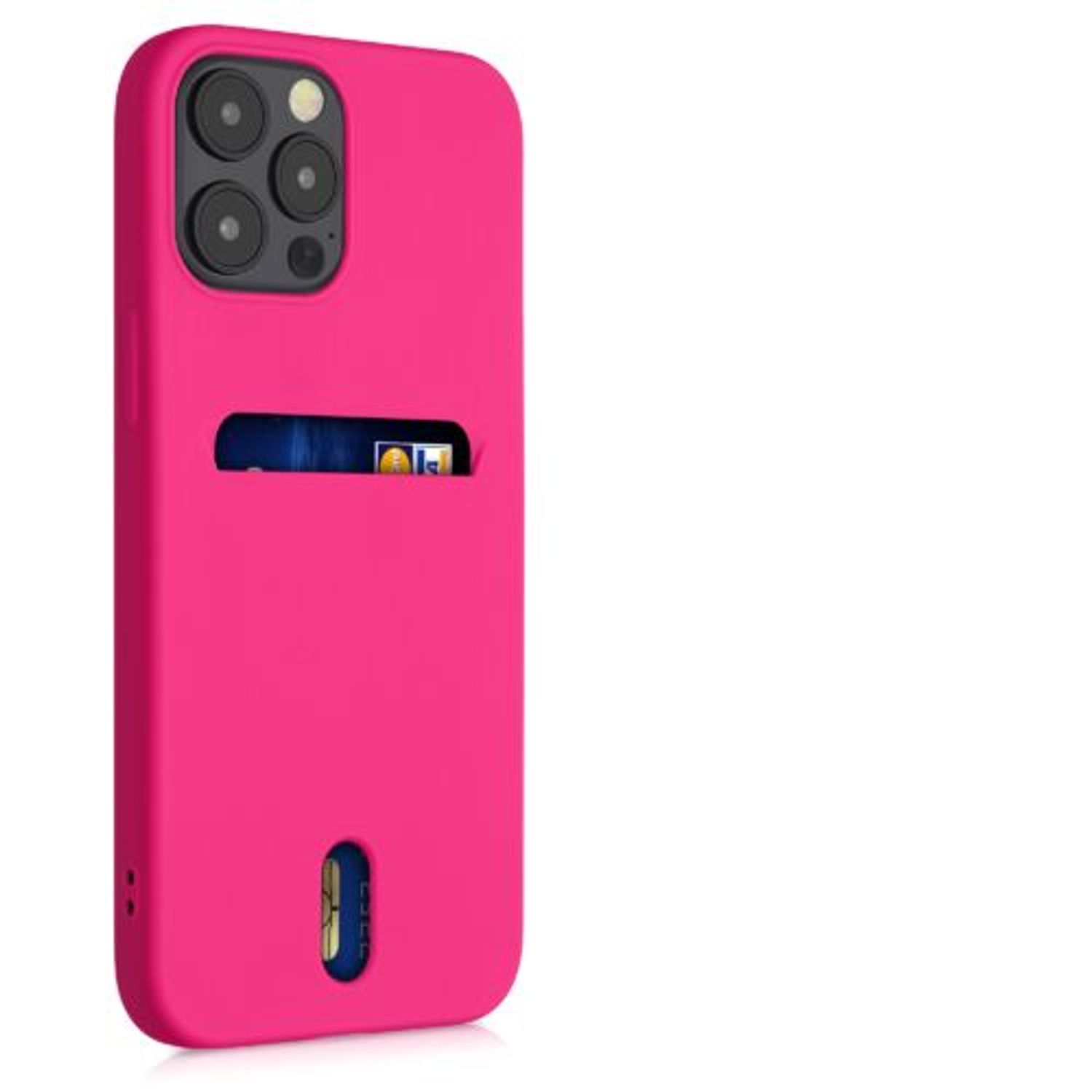 Husa pentru iPhone 12/iPhone 12 Pro, Silicon, Roz, 54513.77 fotografia produsului View 8 L