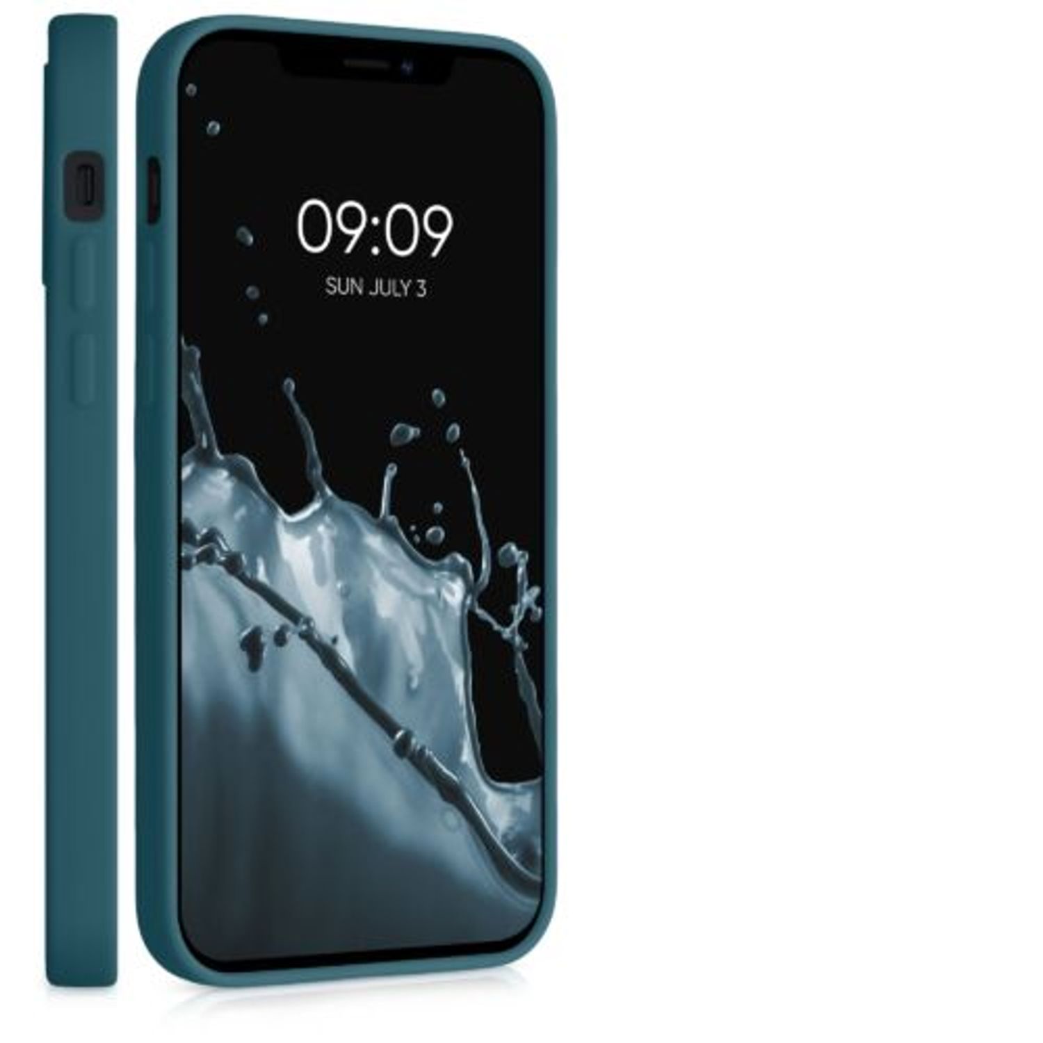 Husa pentru iPhone 12/iPhone 12 Pro, Silicon, Verde, 54513.57 fotografia produsului View 7 L