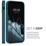 Husa pentru iPhone 12/iPhone 12 Pro, Silicon, Verde, 54513.57 fotografia produsului View 4 S