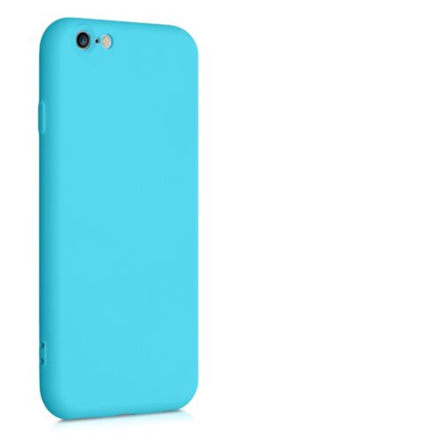 Husa pentru iPhone 6/iPhone 6s, Silicon, Albastru, 49980.223 fotografia produsului View 9 L