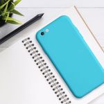 Husa pentru iPhone 6/iPhone 6s, Silicon, Albastru, 49980.223 fotografia produsului View 3 S