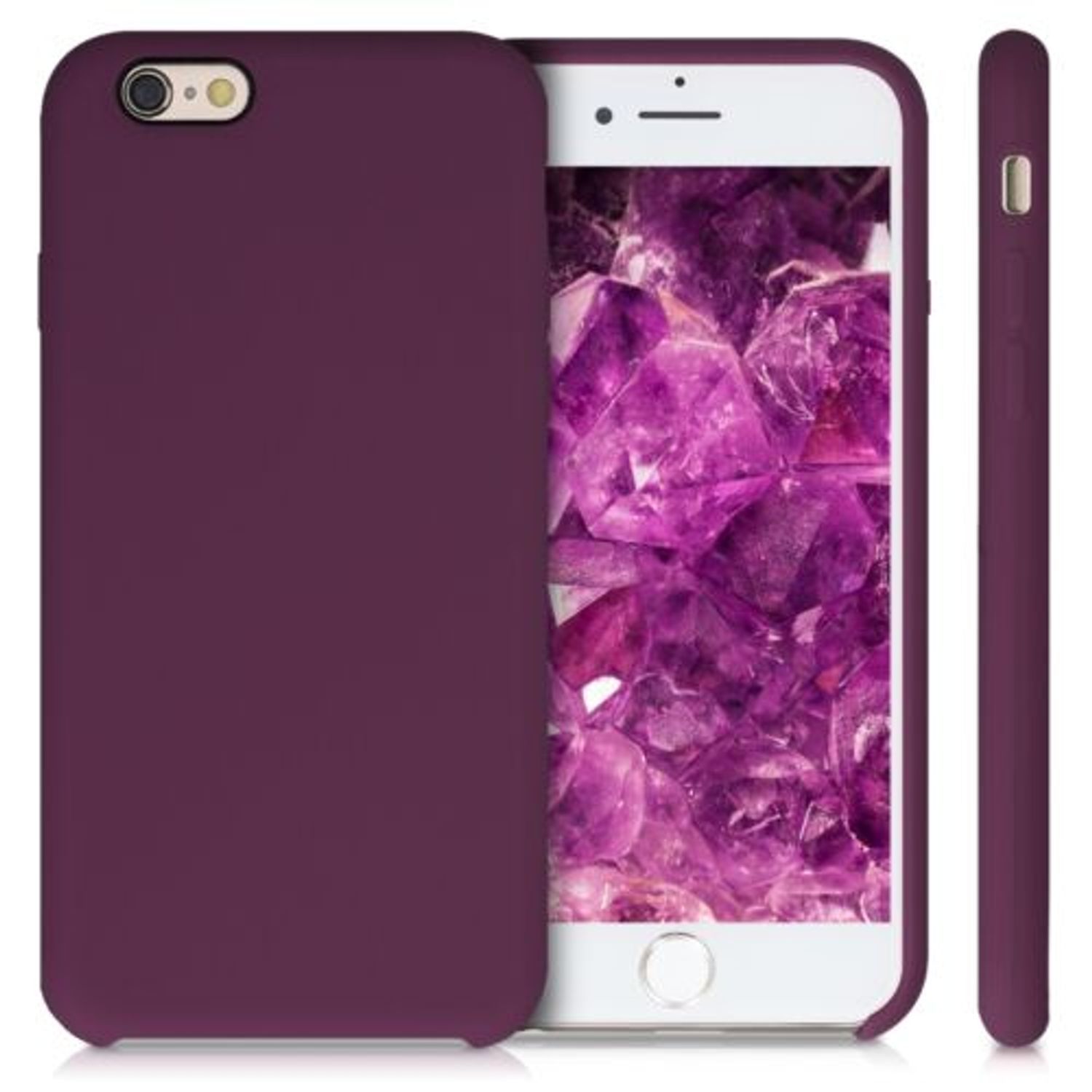 Husa pentru Apple iPhone 6/iPhone 6s, Silicon, Violet, 40223.187 fotografia produsului View 2 L