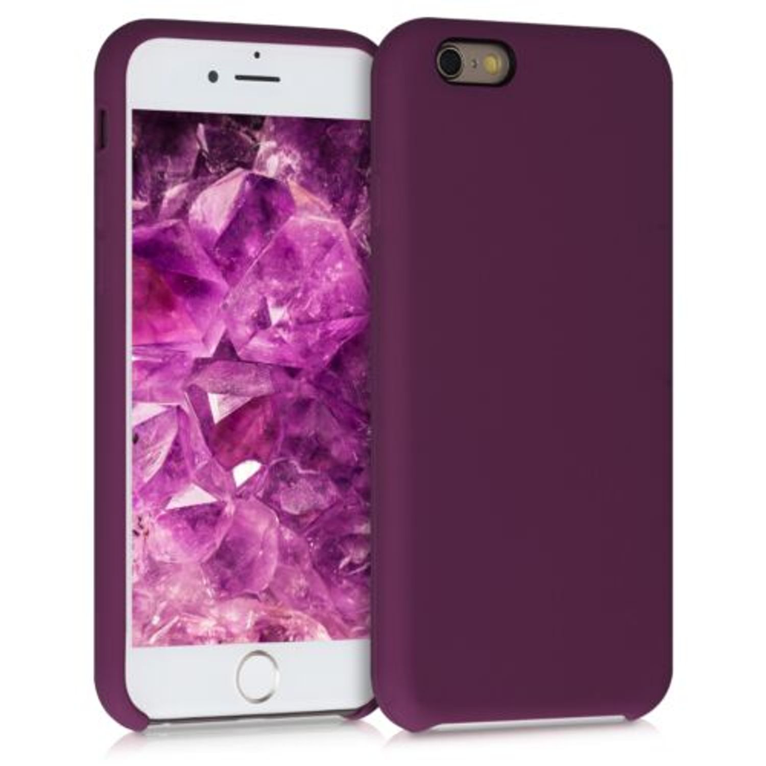 Husa pentru Apple iPhone 6/iPhone 6s, Silicon, Violet, 40223.187 fotografia produsului