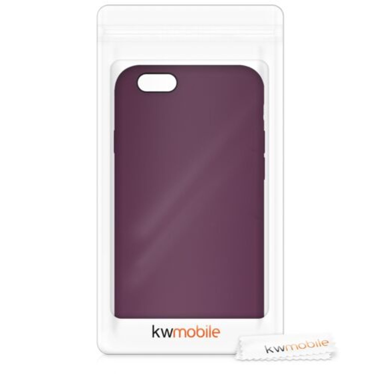 Husa pentru Apple iPhone 6/iPhone 6s, Silicon, Violet, 40223.187 fotografia produsului View 7 L