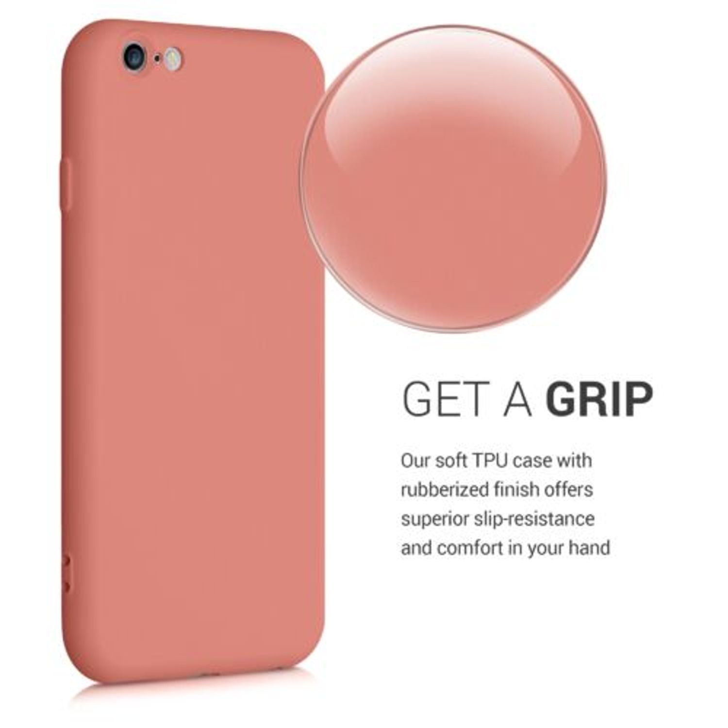 Husa pentru Apple iPhone 6/iPhone 6s, Silicon, Roz, 49980.215 fotografia produsului View 5 L