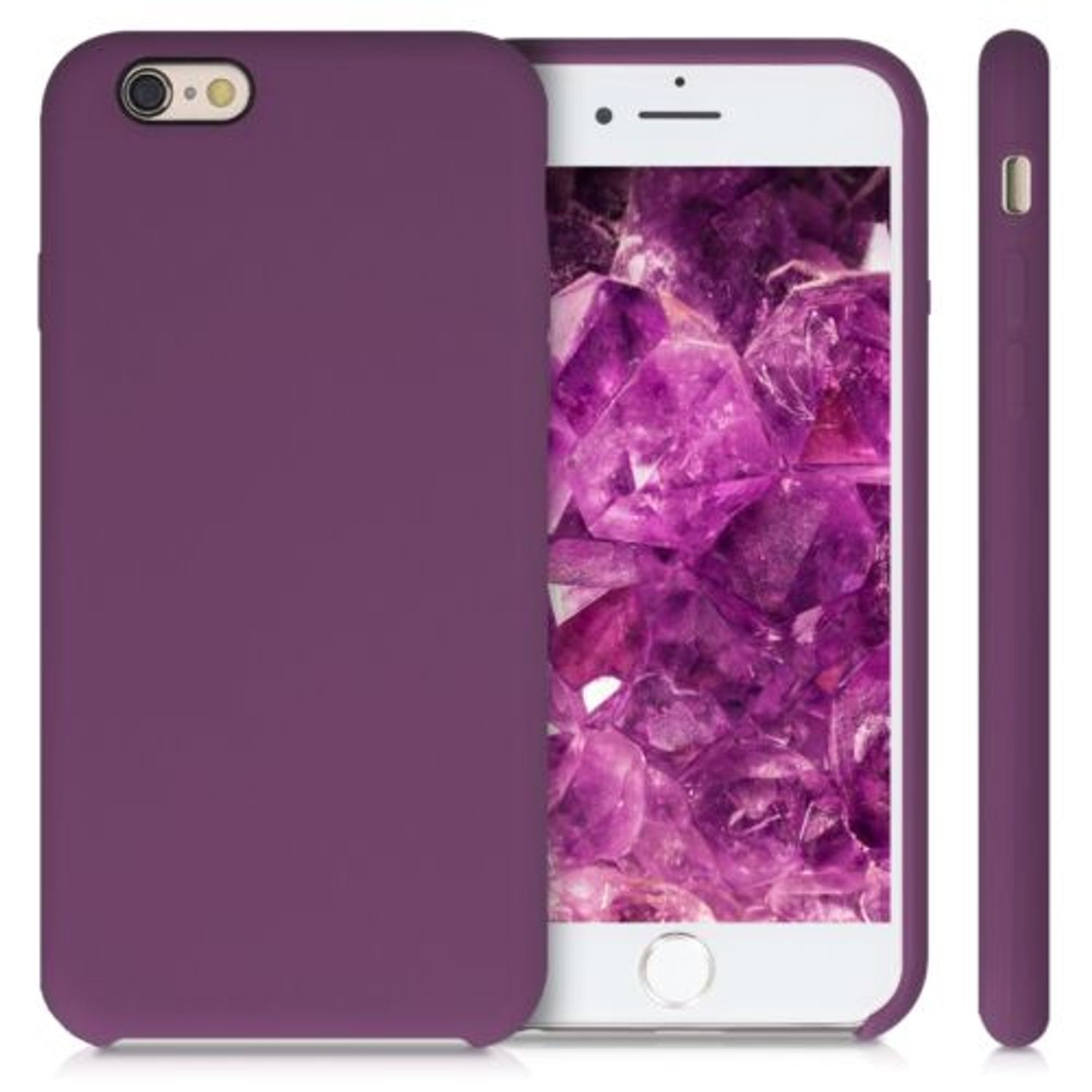 Husa pentru Apple iPhone 6/iPhone 6s, Silicon, Mov, 40223.197 fotografia produsului View 2 L