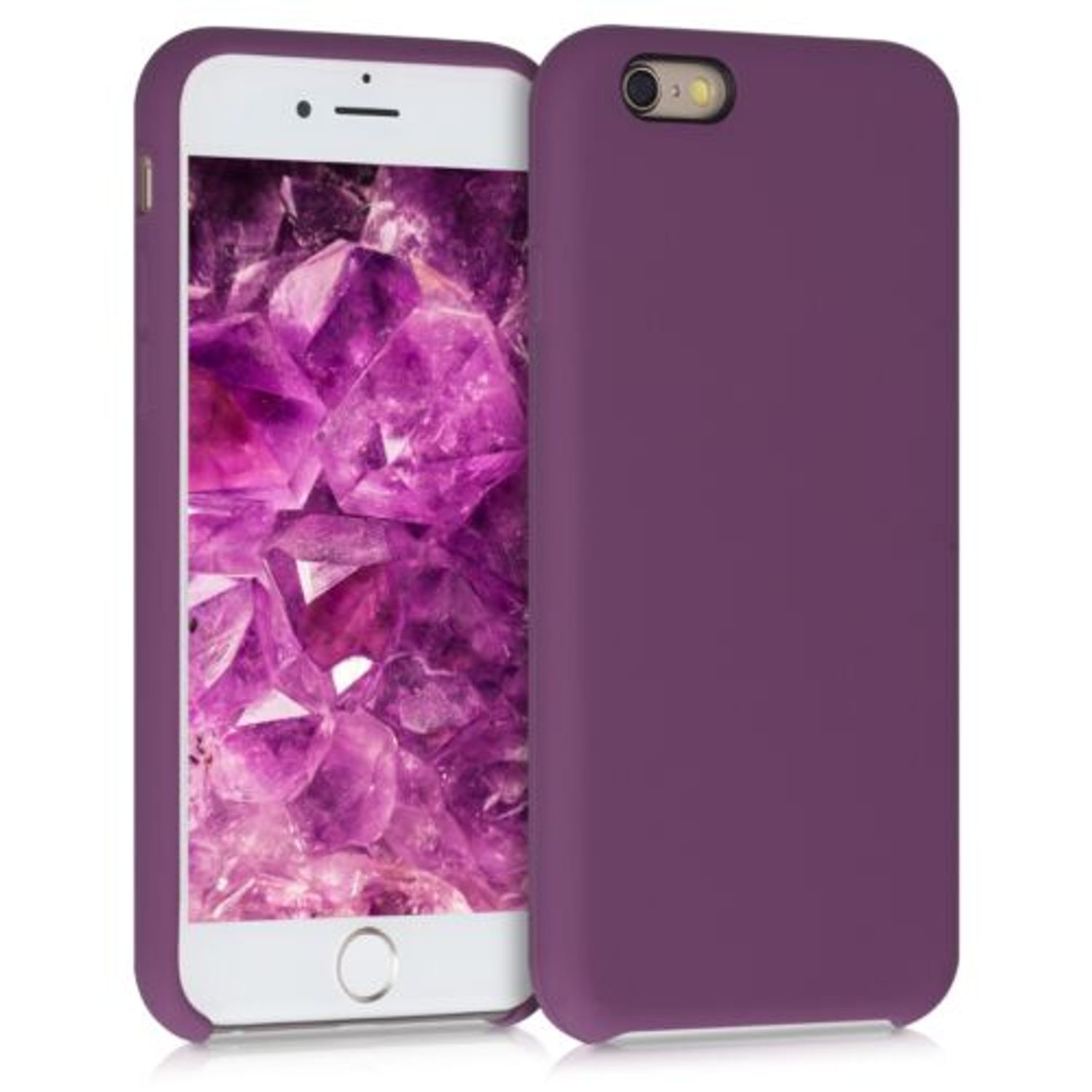 Husa pentru Apple iPhone 6/iPhone 6s, Silicon, Mov, 40223.197 fotografia produsului