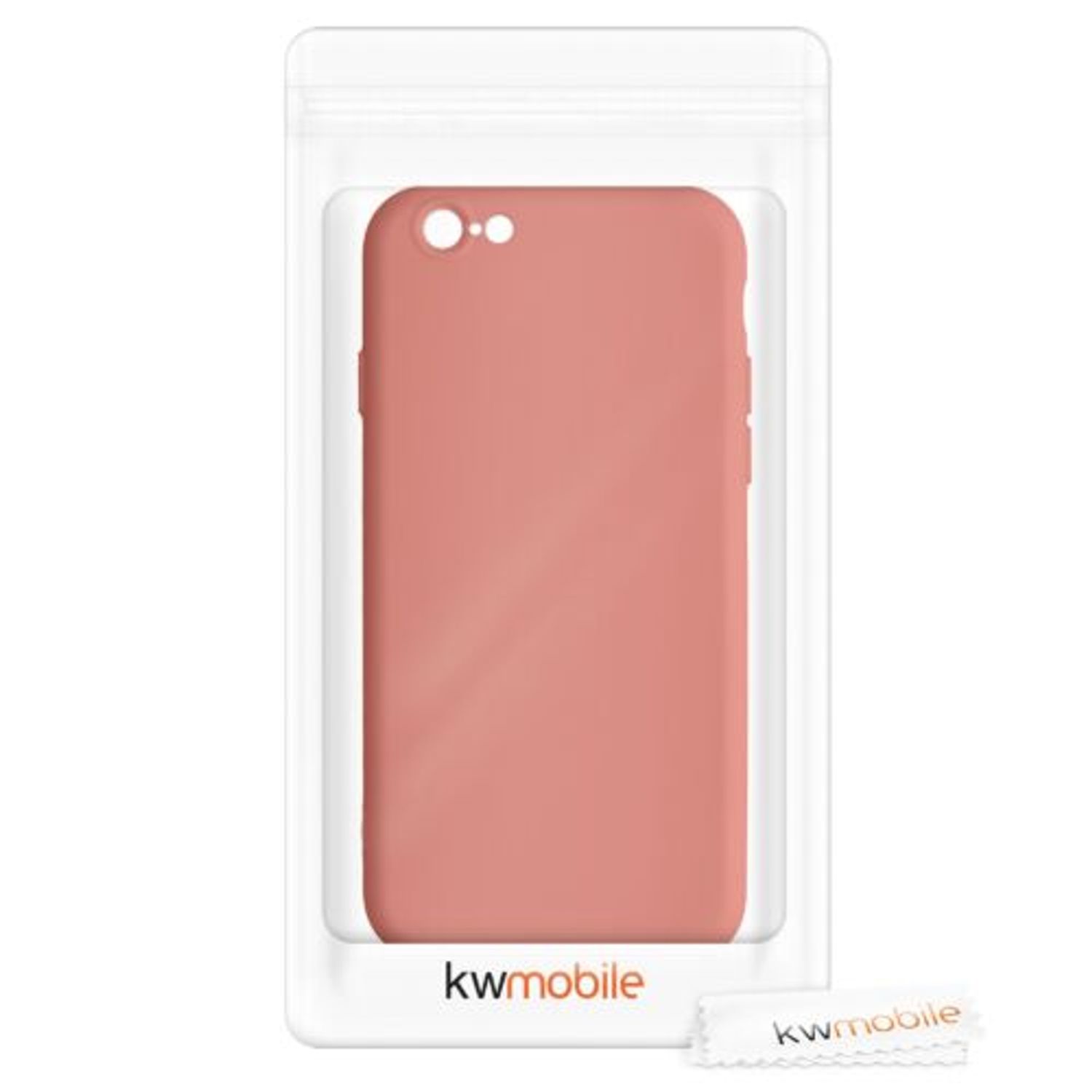 Husa pentru Apple iPhone 6/iPhone 6s, Silicon, Roz, 49980.215 fotografia produsului View 7 L