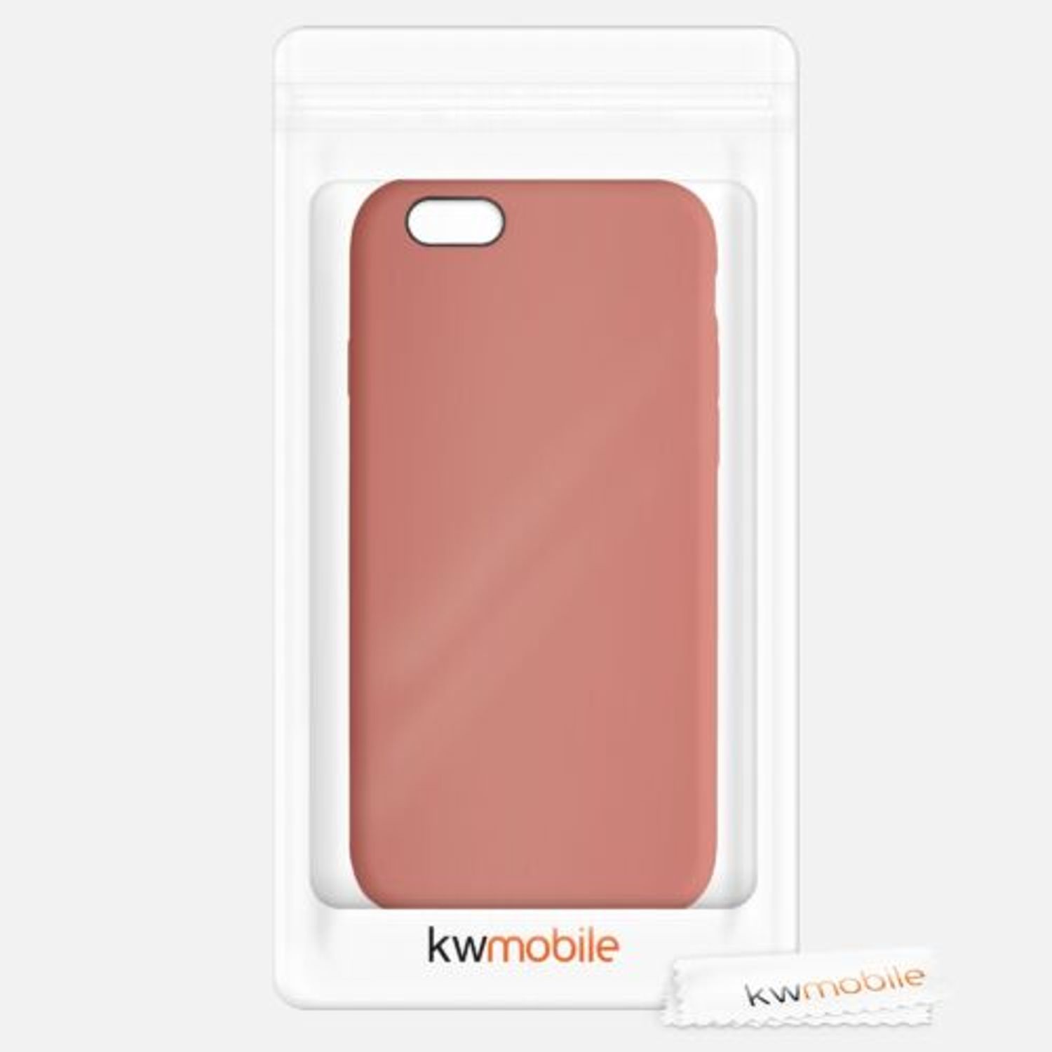 Husa pentru Apple iPhone 6/iPhone 6s, Silicon, Roz, 40223.215 fotografia produsului View 7 L