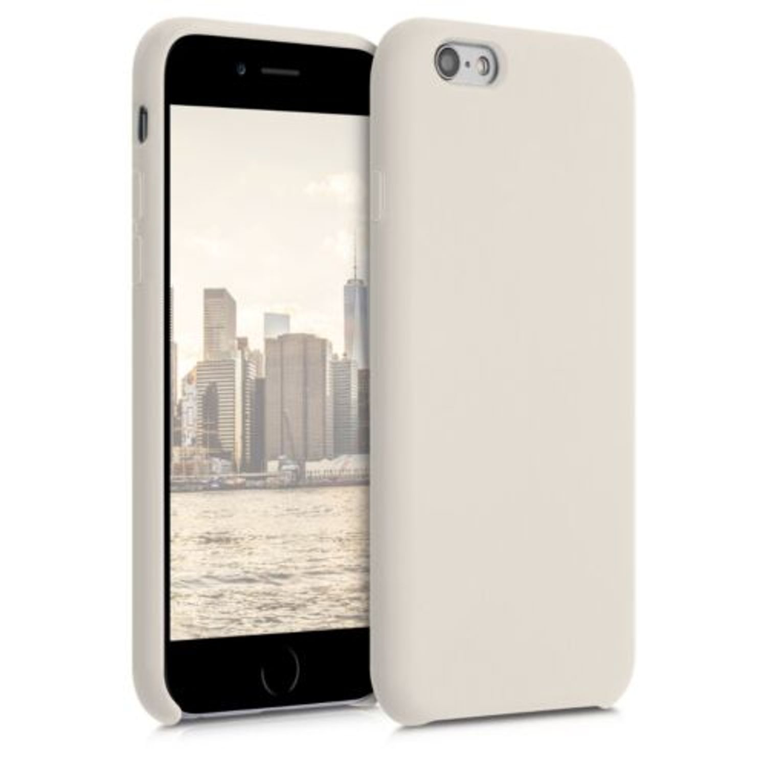 Husa pentru Apple iPhone 6/iPhone 6s, Silicon, Bej, 40223.204 fotografia produsului