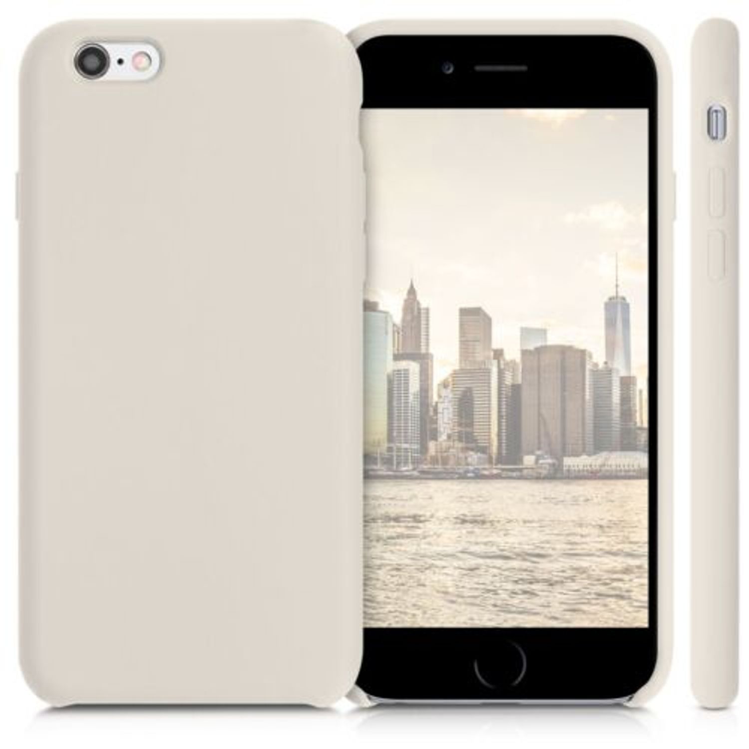 Husa pentru Apple iPhone 6/iPhone 6s, Silicon, Bej, 40223.204 fotografia produsului View 2 L