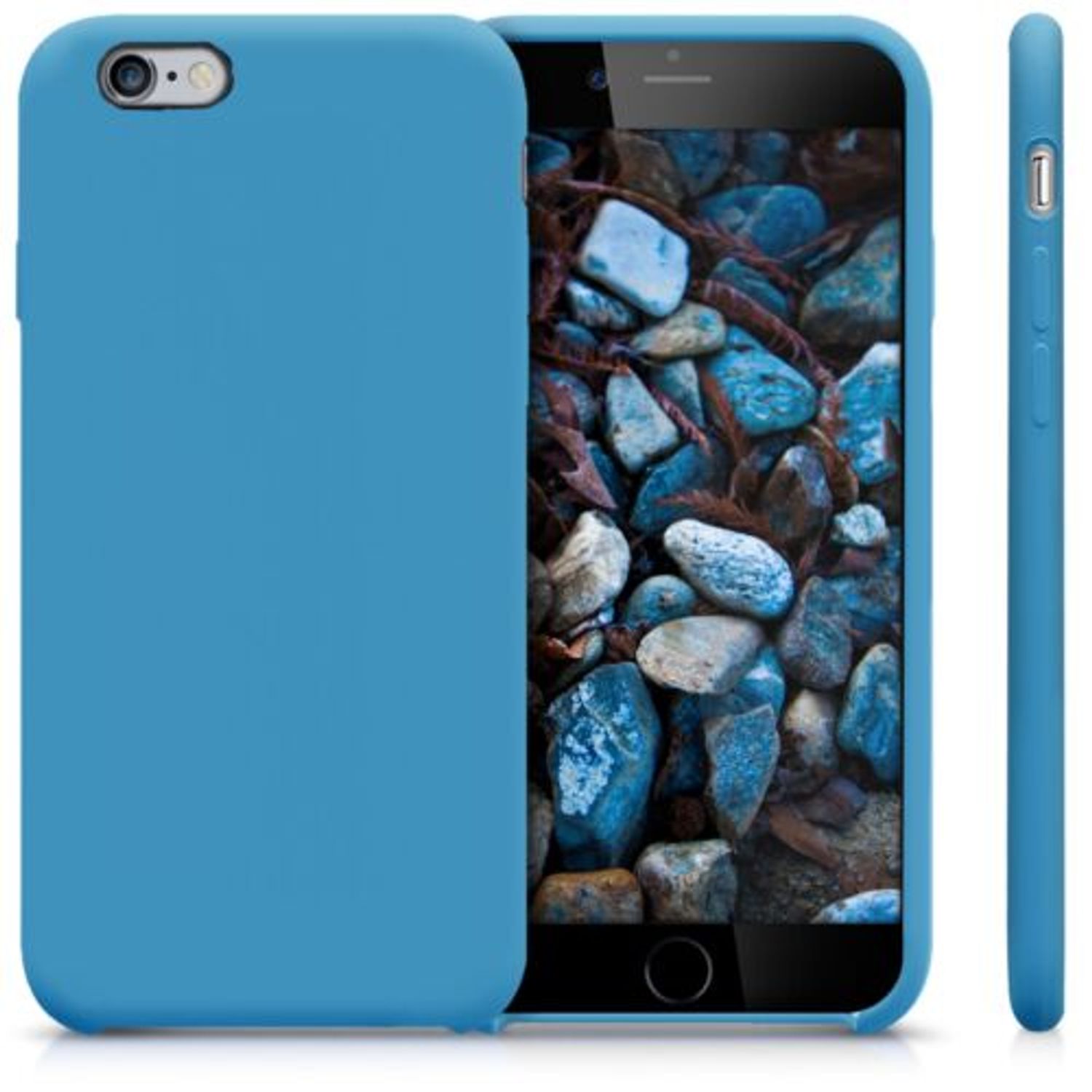 Husa pentru Apple iPhone 6/iPhone 6s, Silicon, Albastru, 40223.113 fotografia produsului View 2 L