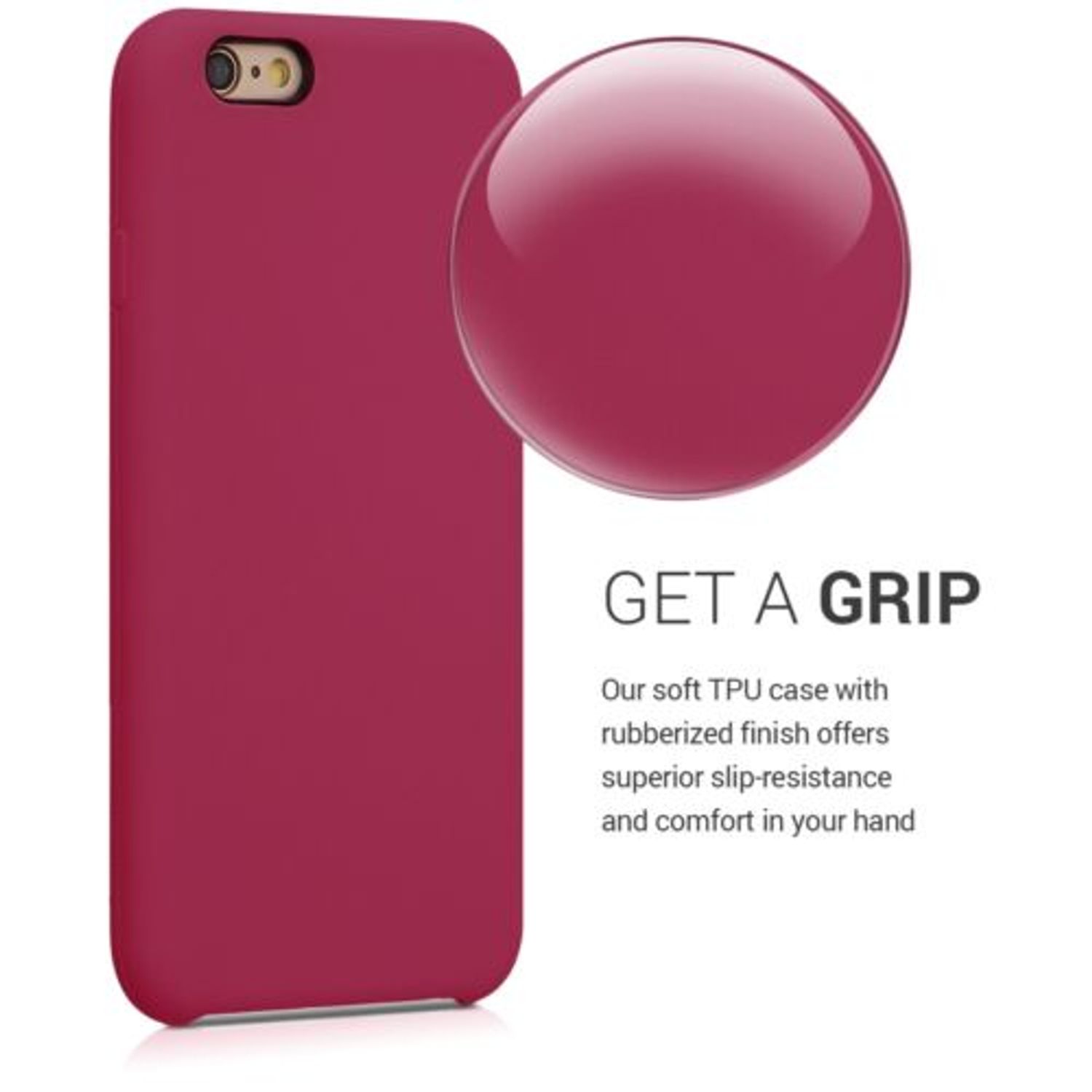 Husa pentru Apple iPhone 6/iPhone 6s, Silicon, Violet, 40223.100 fotografia produsului View 4 L