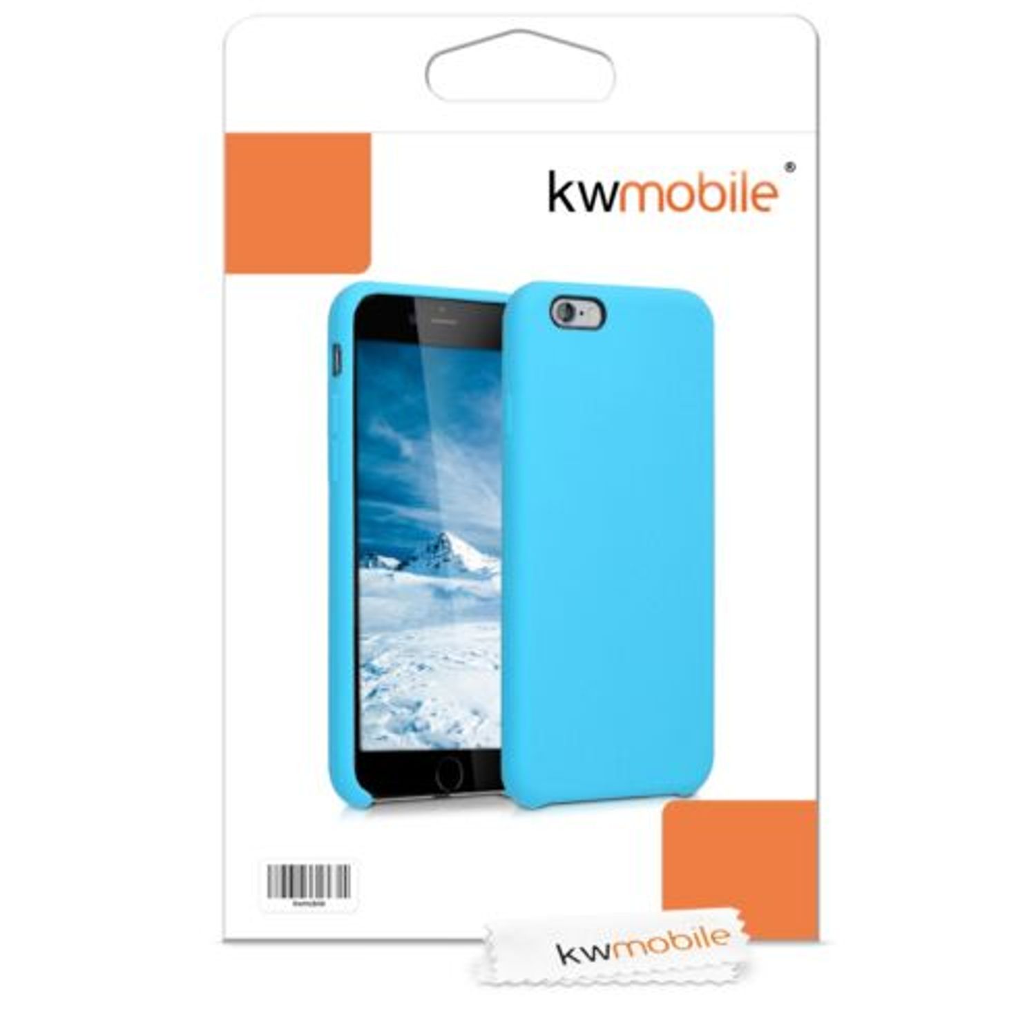 Husa pentru Apple iPhone 6/iPhone 6s, Silicon, Albastru, 40223.23 fotografia produsului View 7 L