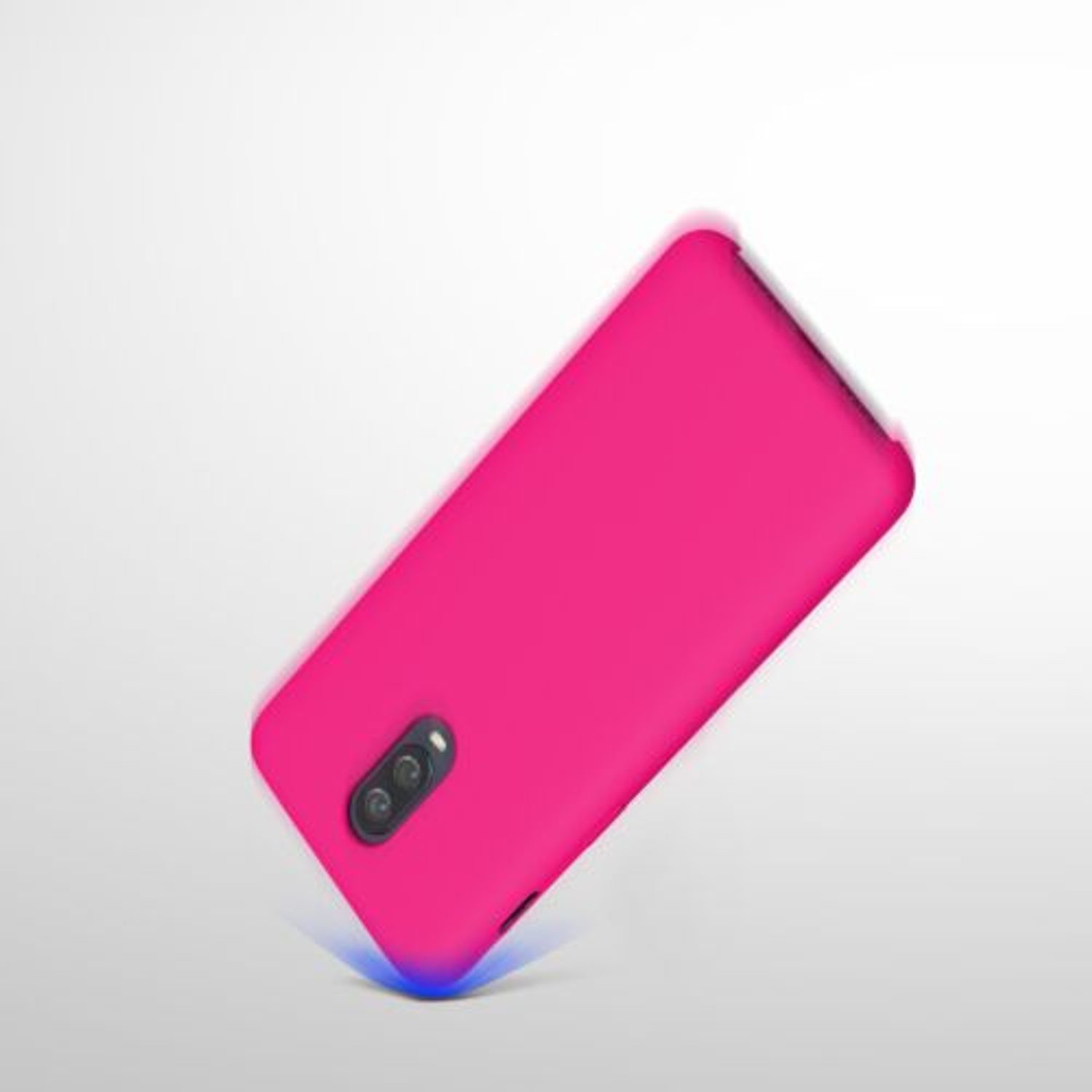 Husa pentru OnePlus 6T, Silicon, Roz, 46316.77 fotografia produsului