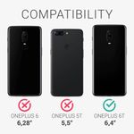 Husa pentru OnePlus 6T, Silicon, Roz, 46316.77 fotografia produsului View 5 S