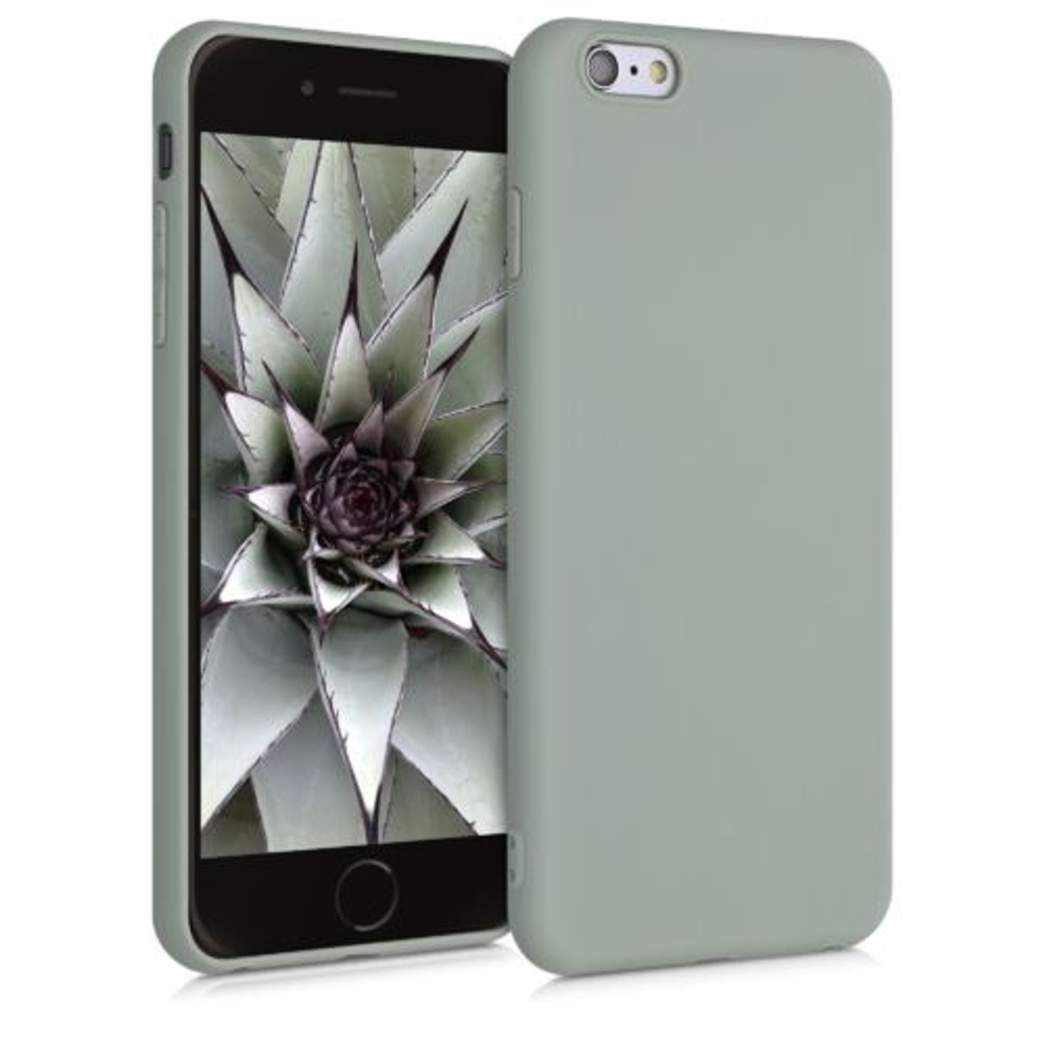 Husa pentru Apple iPhone 6 Plus/iPhone 6s Plus, Silicon, Verde, 37726.172 fotografia produsului