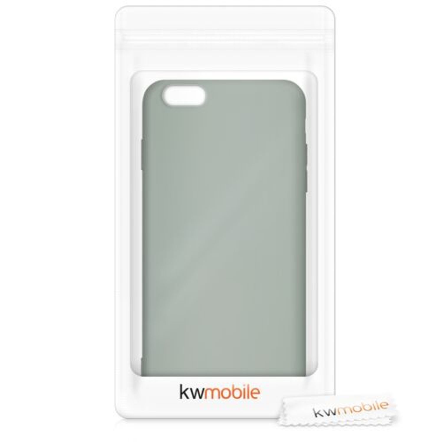 Husa pentru Apple iPhone 6 Plus/iPhone 6s Plus, Silicon, Verde, 37726.172 fotografia produsului View 8 L