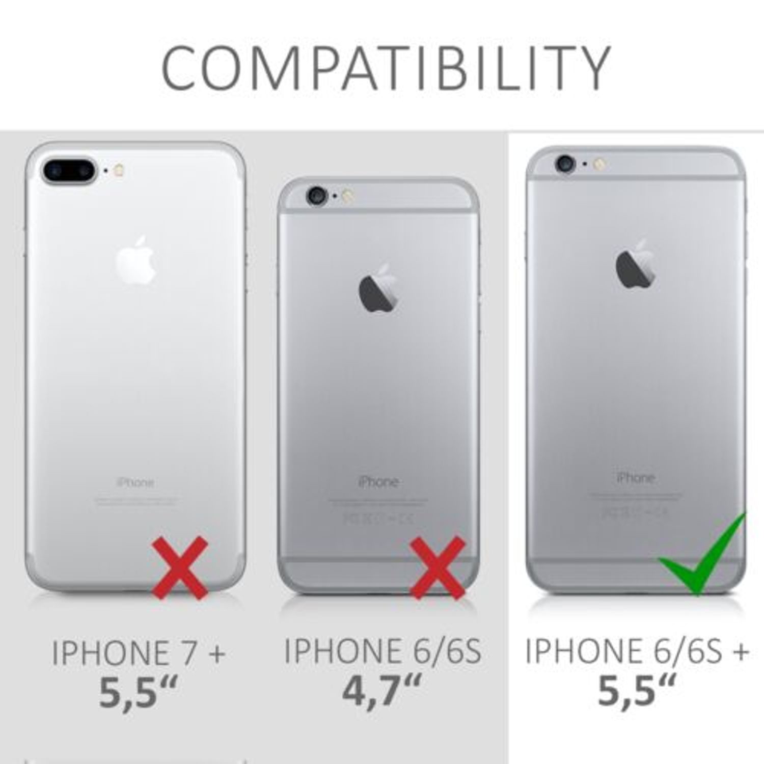 Husa pentru Apple iPhone 6 Plus/iPhone 6s Plus, Silicon, Crem, 40841.154 fotografia produsului View 6 L