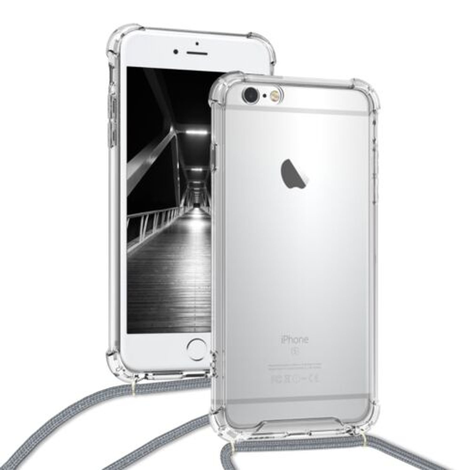 Husa pentru Apple iPhone 6 Plus/iPhone 6s Plus, Silicon, Transparent, 48336.22 fotografia produsului View 4 L