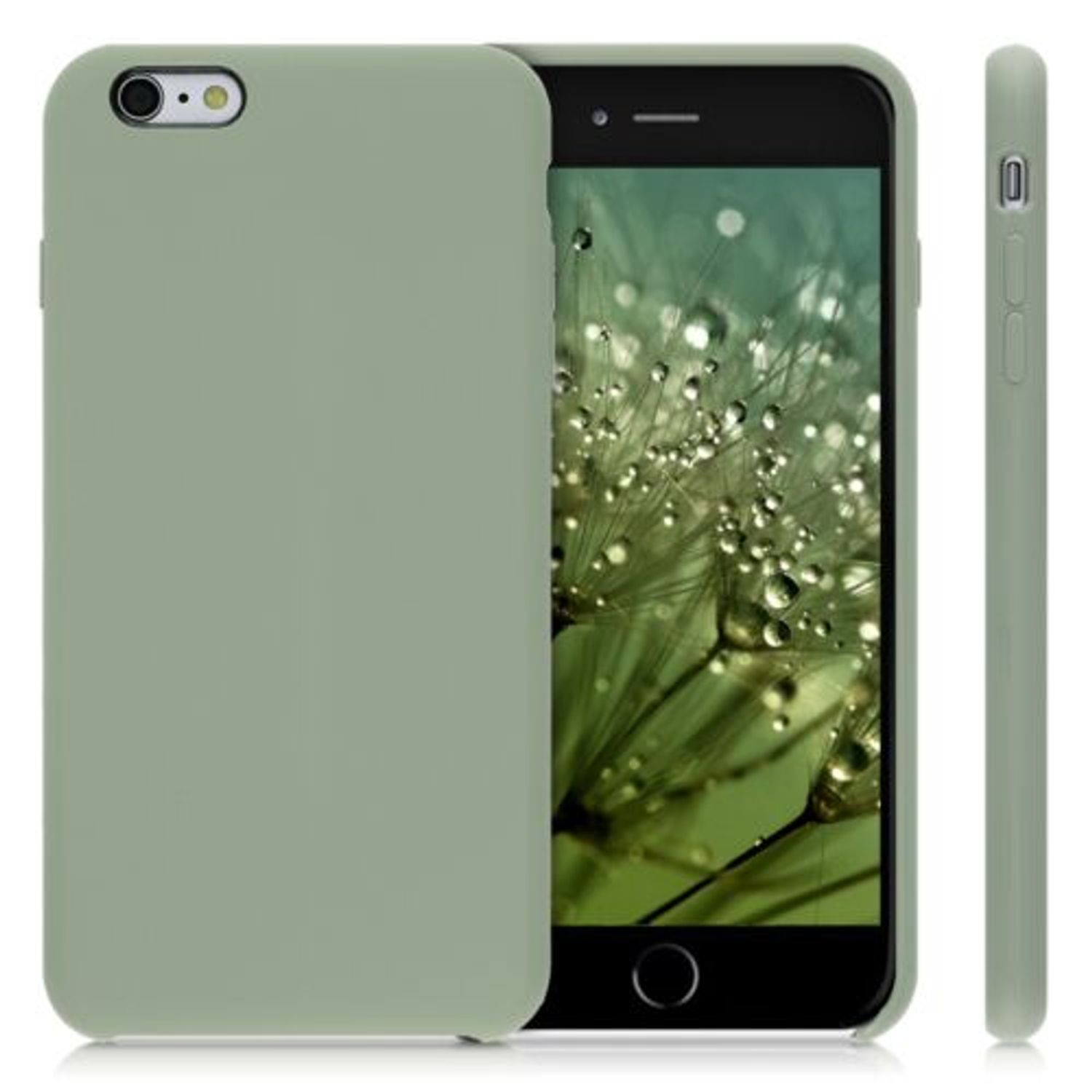 Husa pentru Apple iPhone 6 Plus/iPhone 6s Plus, Silicon, Verde, 40841.172 fotografia produsului View 2 L