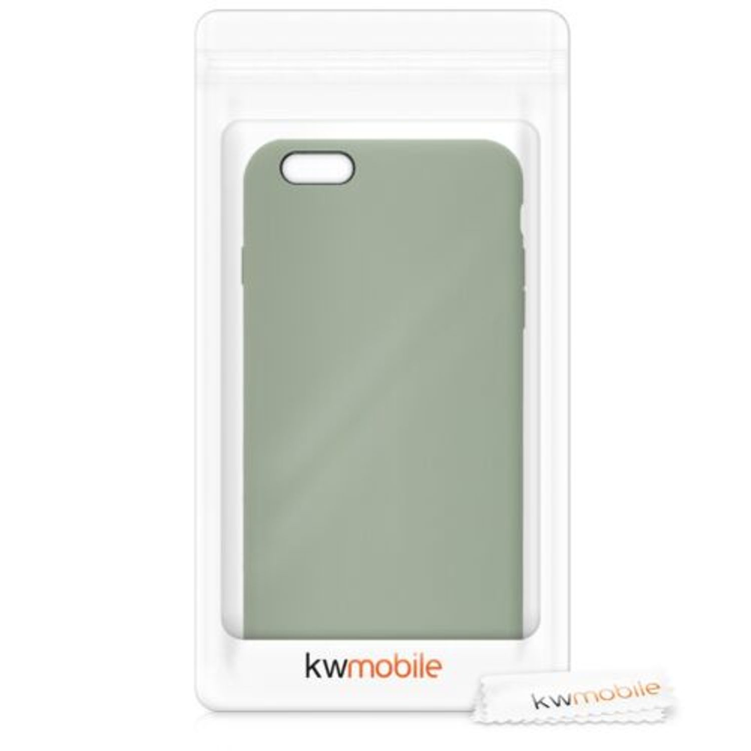Husa pentru Apple iPhone 6 Plus/iPhone 6s Plus, Silicon, Verde, 40841.172 fotografia produsului View 8 L