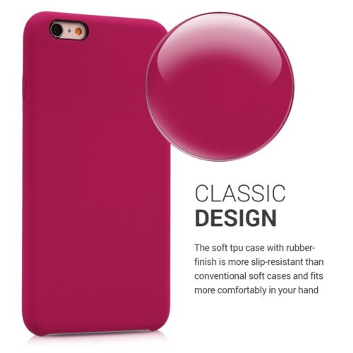 Husa pentru Apple iPhone 6 Plus/iPhone 6s Plus, Silicon, Violet, 40841.100 fotografia produsului View 7 L