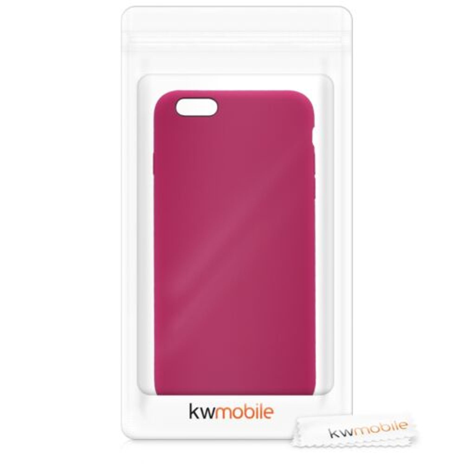 Husa pentru Apple iPhone 6 Plus/iPhone 6s Plus, Silicon, Violet, 40841.100 fotografia produsului View 3 L