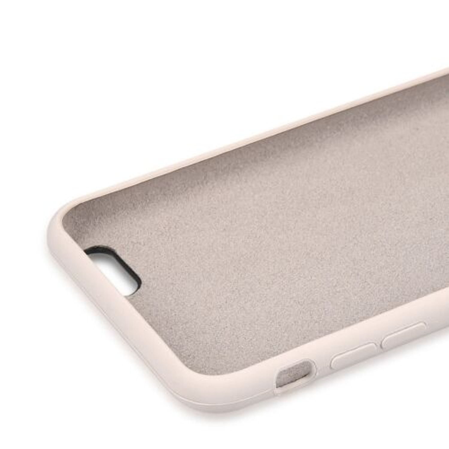 Husa pentru Apple iPhone 6 Plus/iPhone 6s Plus, Silicon, Bej, 40841.11 fotografia produsului