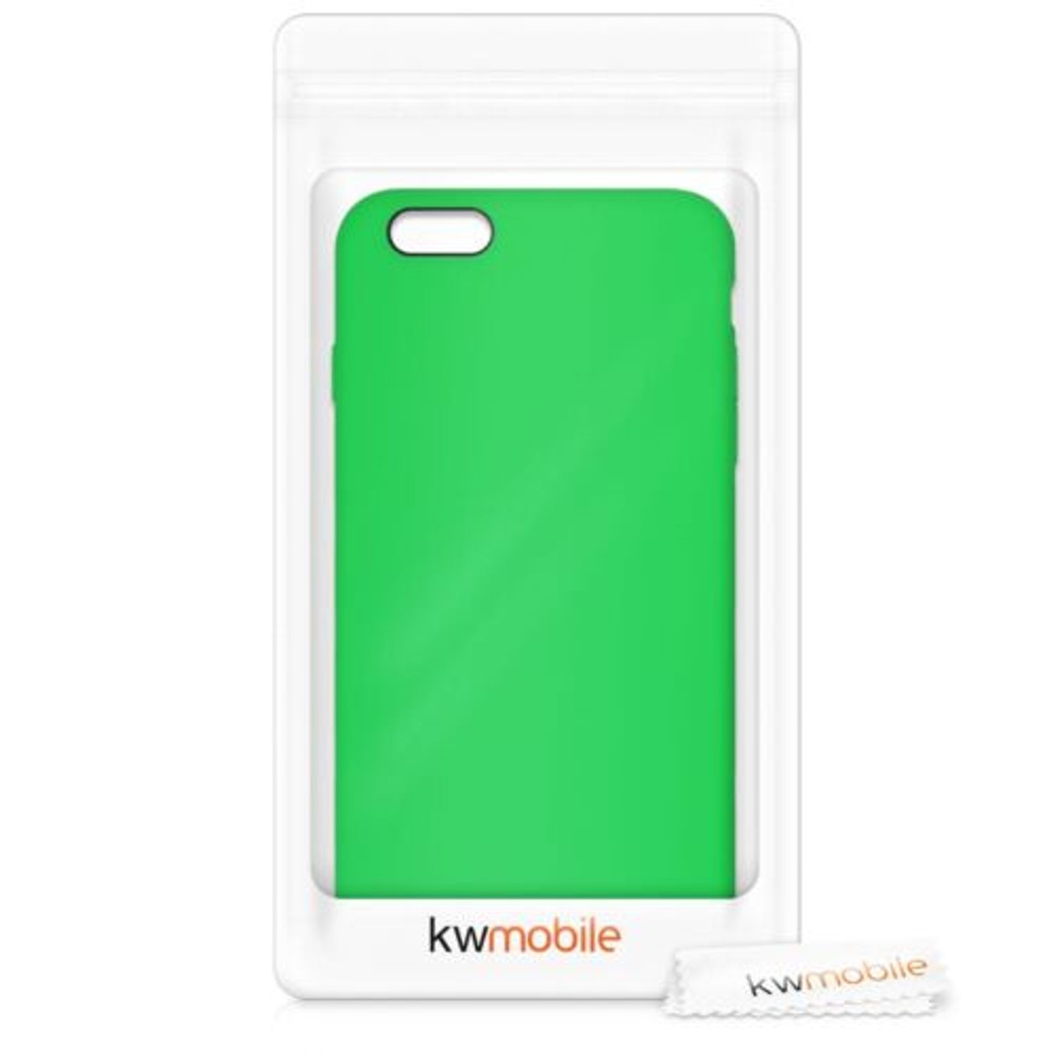 Husa pentru Apple iPhone 6 Plus/iPhone 6s Plus, Silicon, Verde, 40841.159 fotografia produsului View 7 L