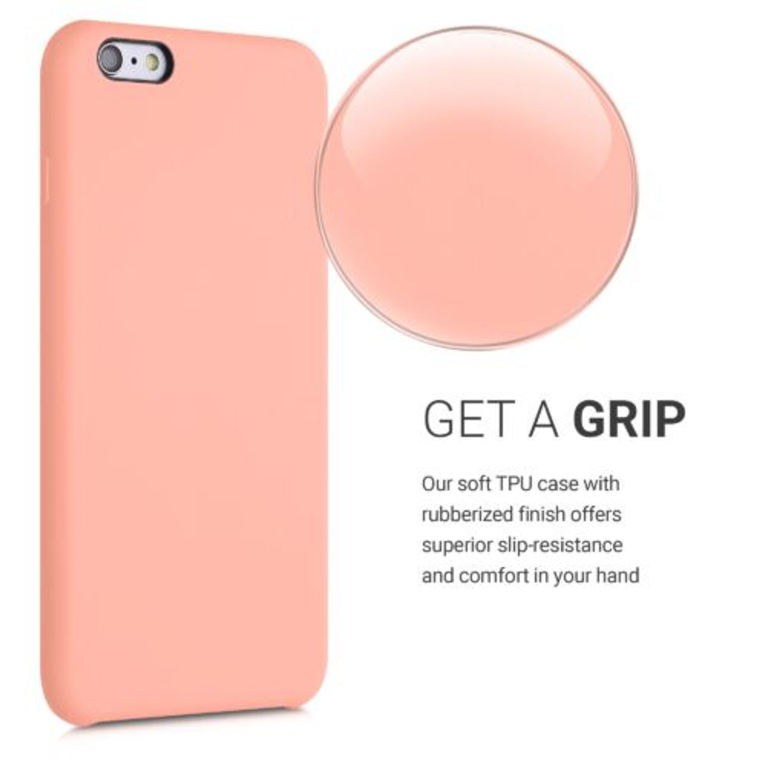 Husa pentru Apple iPhone 6 Plus/iPhone 6s Plus, Silicon, Roz, 40841.199 fotografia produsului View 5 L