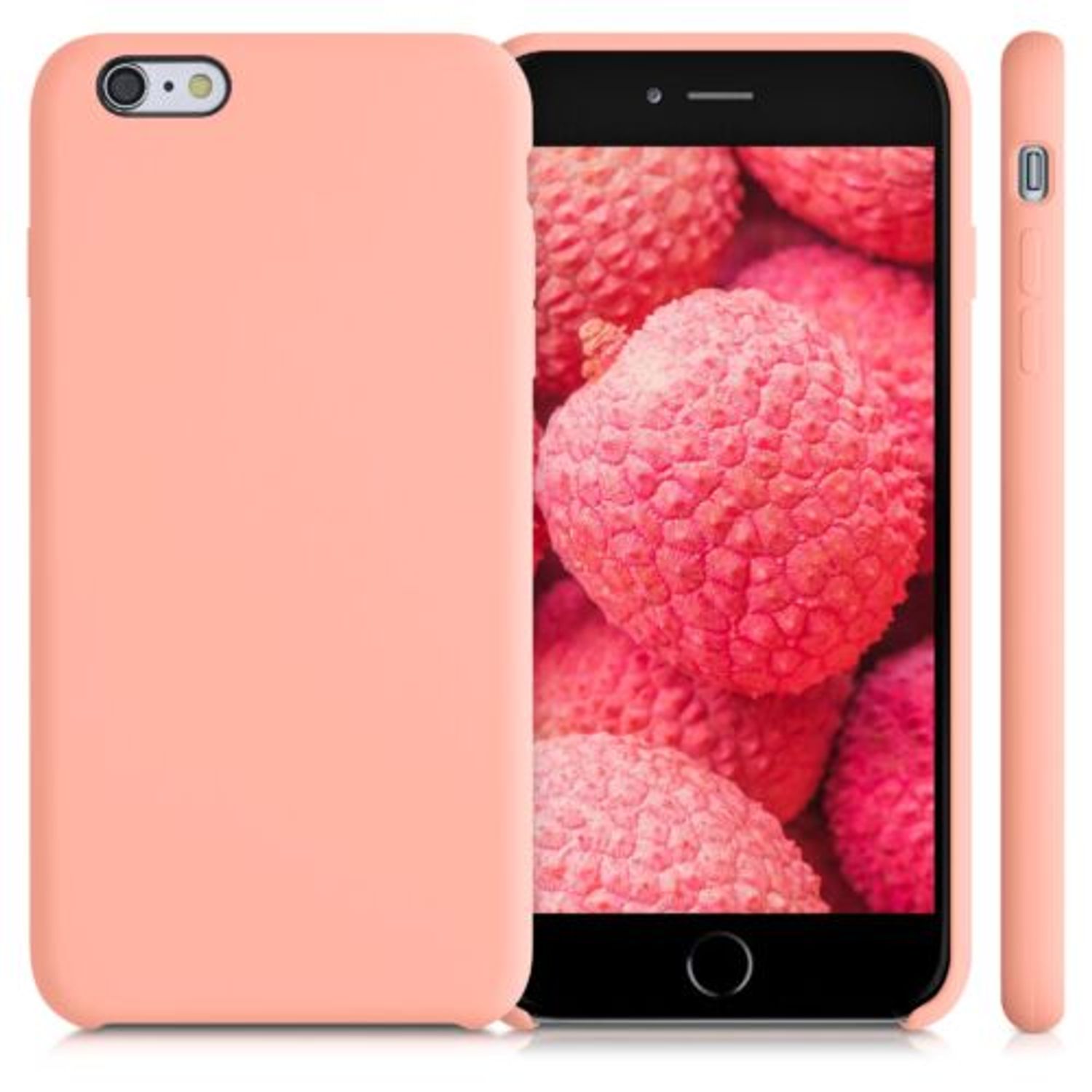 Husa pentru Apple iPhone 6 Plus/iPhone 6s Plus, Silicon, Roz, 40841.199 fotografia produsului View 2 L