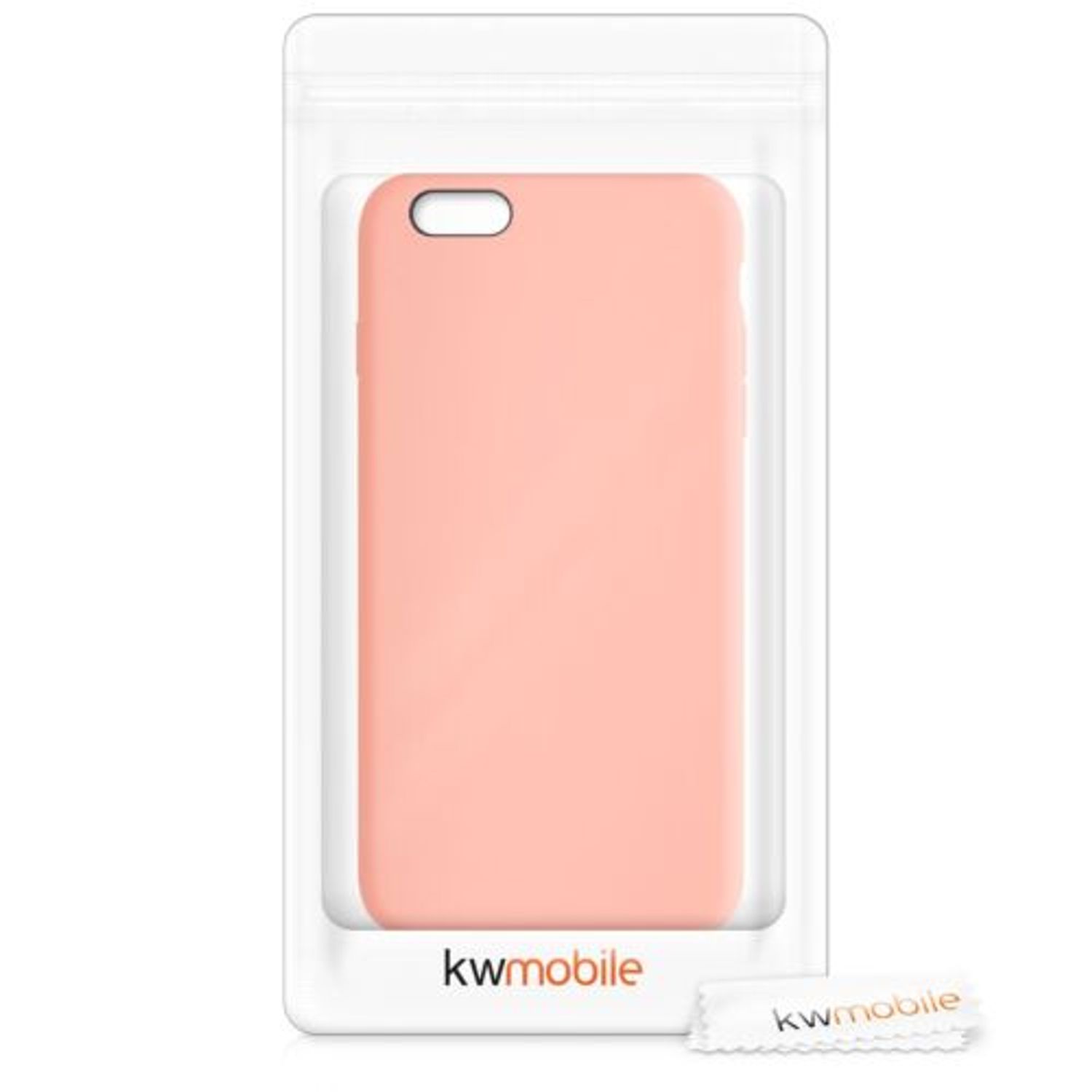 Husa pentru Apple iPhone 6 Plus/iPhone 6s Plus, Silicon, Roz, 40841.199 fotografia produsului View 8 L