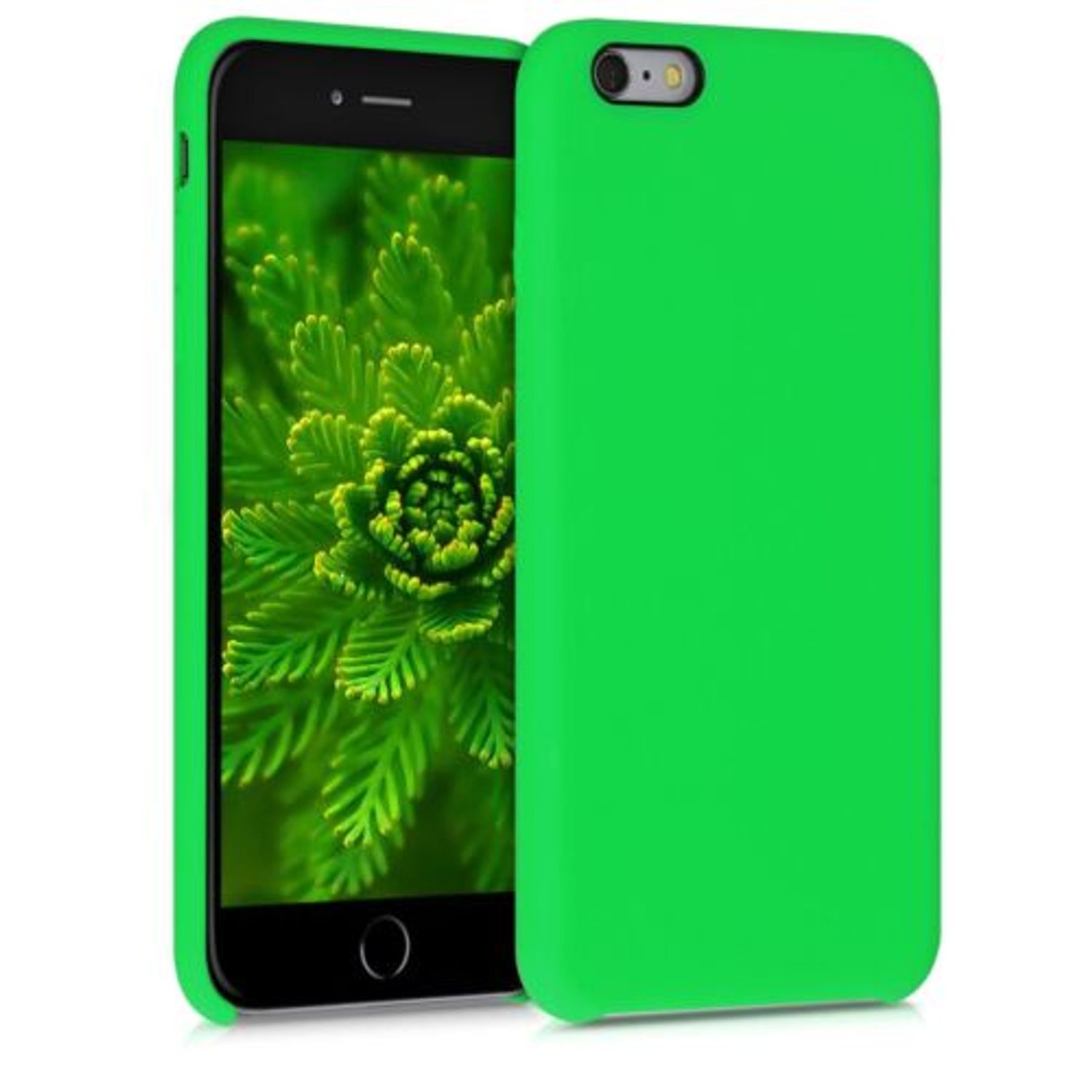 Husa pentru Apple iPhone 6 Plus/iPhone 6s Plus, Silicon, Verde, 40841.159 fotografia produsului