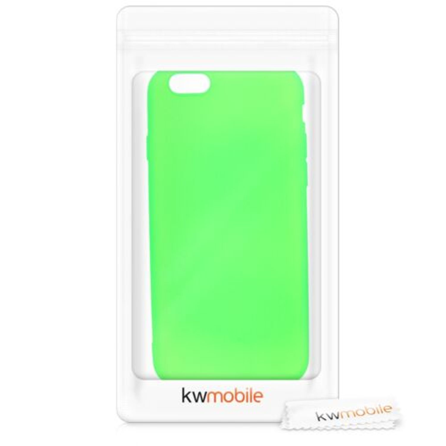 Husa pentru Apple iPhone 6/iPhone 6s, Silicon, Verde, 43410.44 fotografia produsului View 7 L
