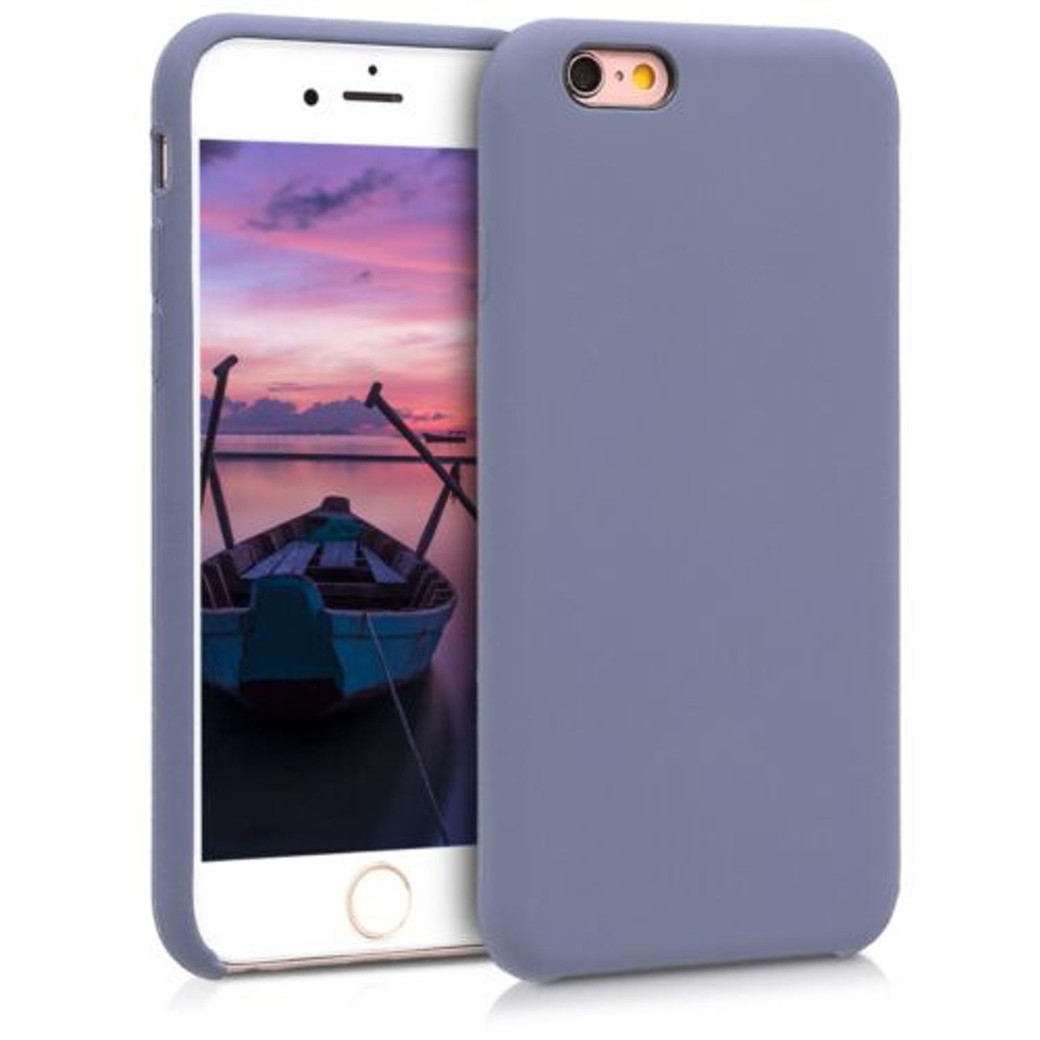 Husa pentru Apple iPhone 6/iPhone 6s, Silicon, Gri, 40223.13 fotografia produsului