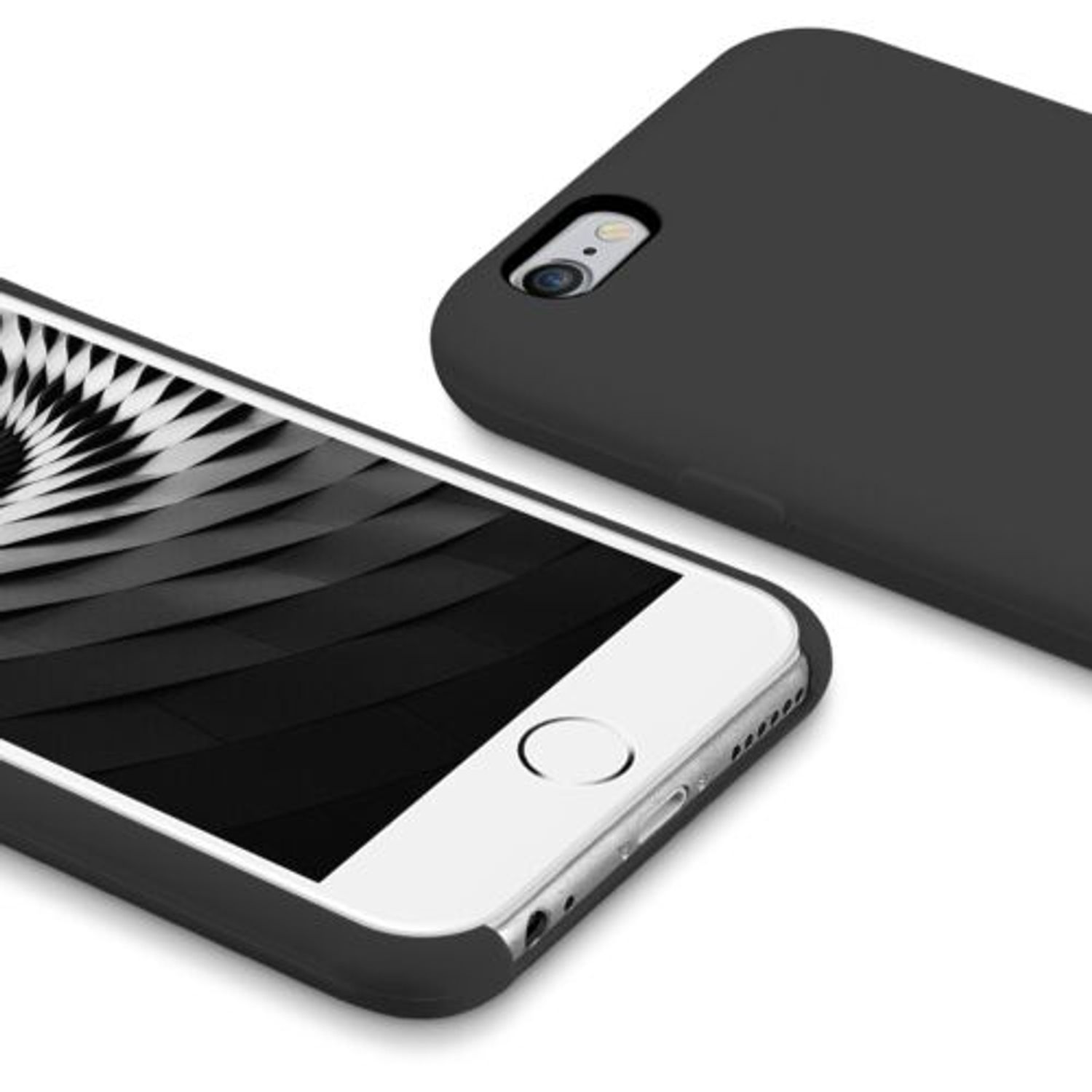 Husa pentru Apple iPhone 6/iPhone 6s, Silicon, Negru, 40223.01 fotografia produsului View 5 L