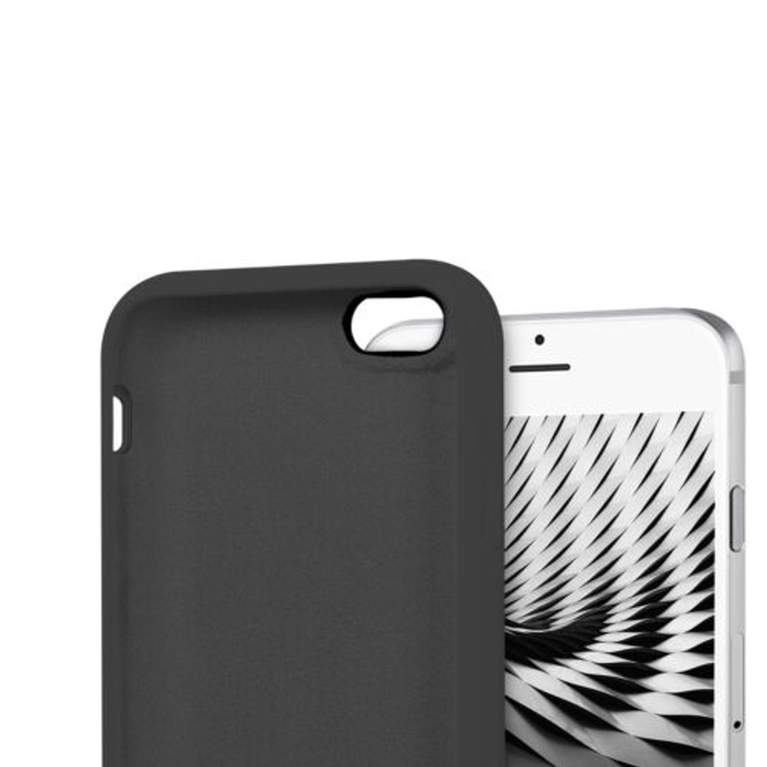 Husa pentru Apple iPhone 6/iPhone 6s, Silicon, Negru, 40223.01 fotografia produsului View 8 L