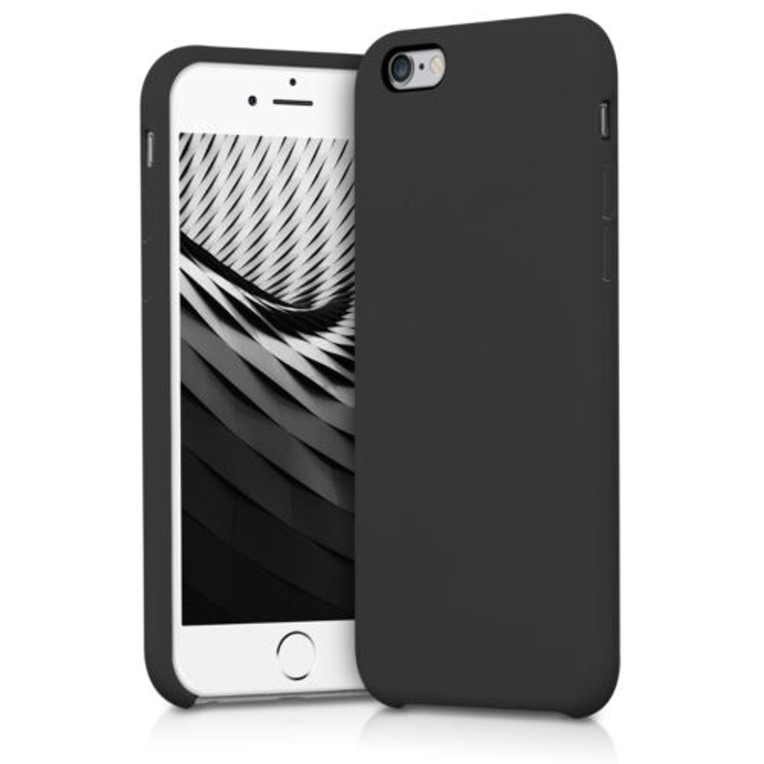 Husa pentru Apple iPhone 6/iPhone 6s, Silicon, Negru, 40223.01 fotografia produsului