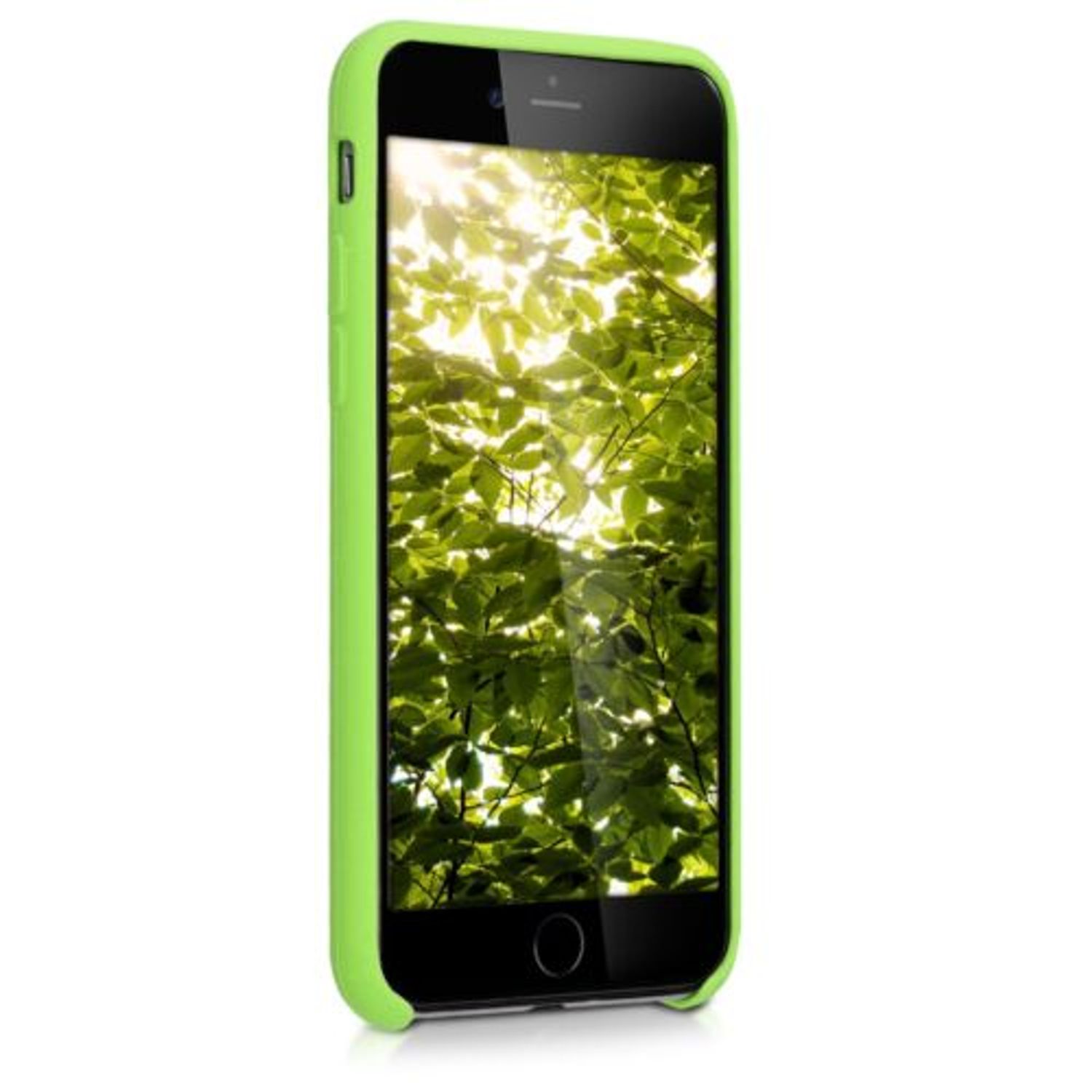 Husa pentru Apple iPhone 6/iPhone 6s, Silicon, Verde, 40223.07 fotografia produsului View 3 L