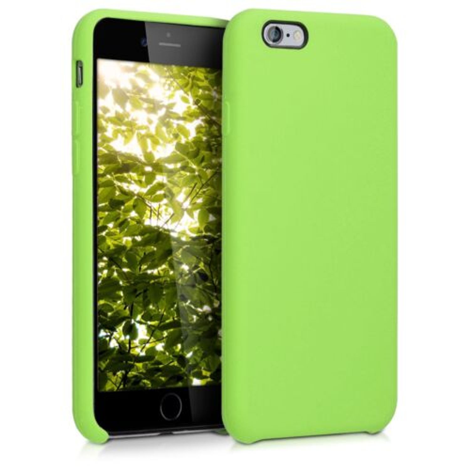 Husa pentru Apple iPhone 6/iPhone 6s, Silicon, Verde, 40223.07 fotografia produsului