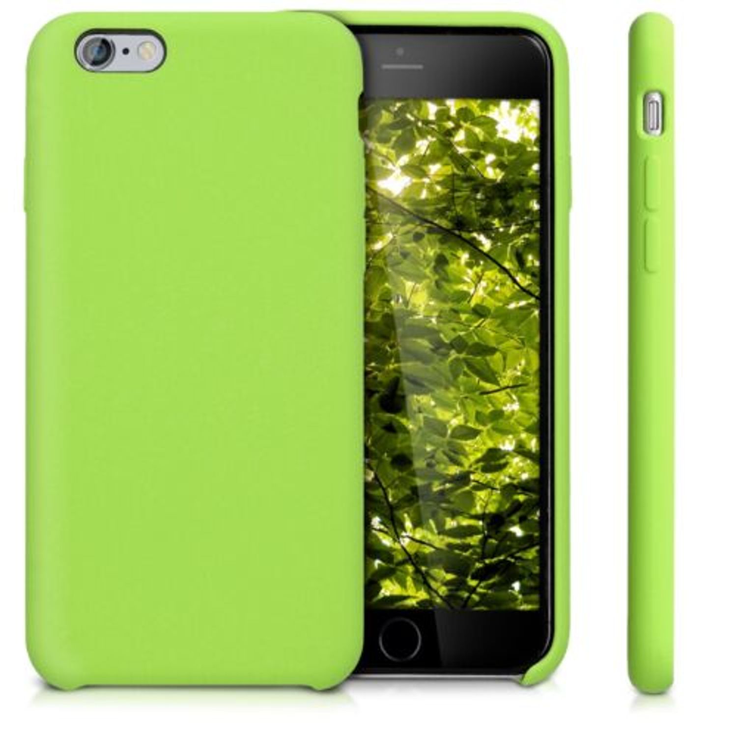 Husa pentru Apple iPhone 6/iPhone 6s, Silicon, Verde, 40223.07 fotografia produsului View 2 L