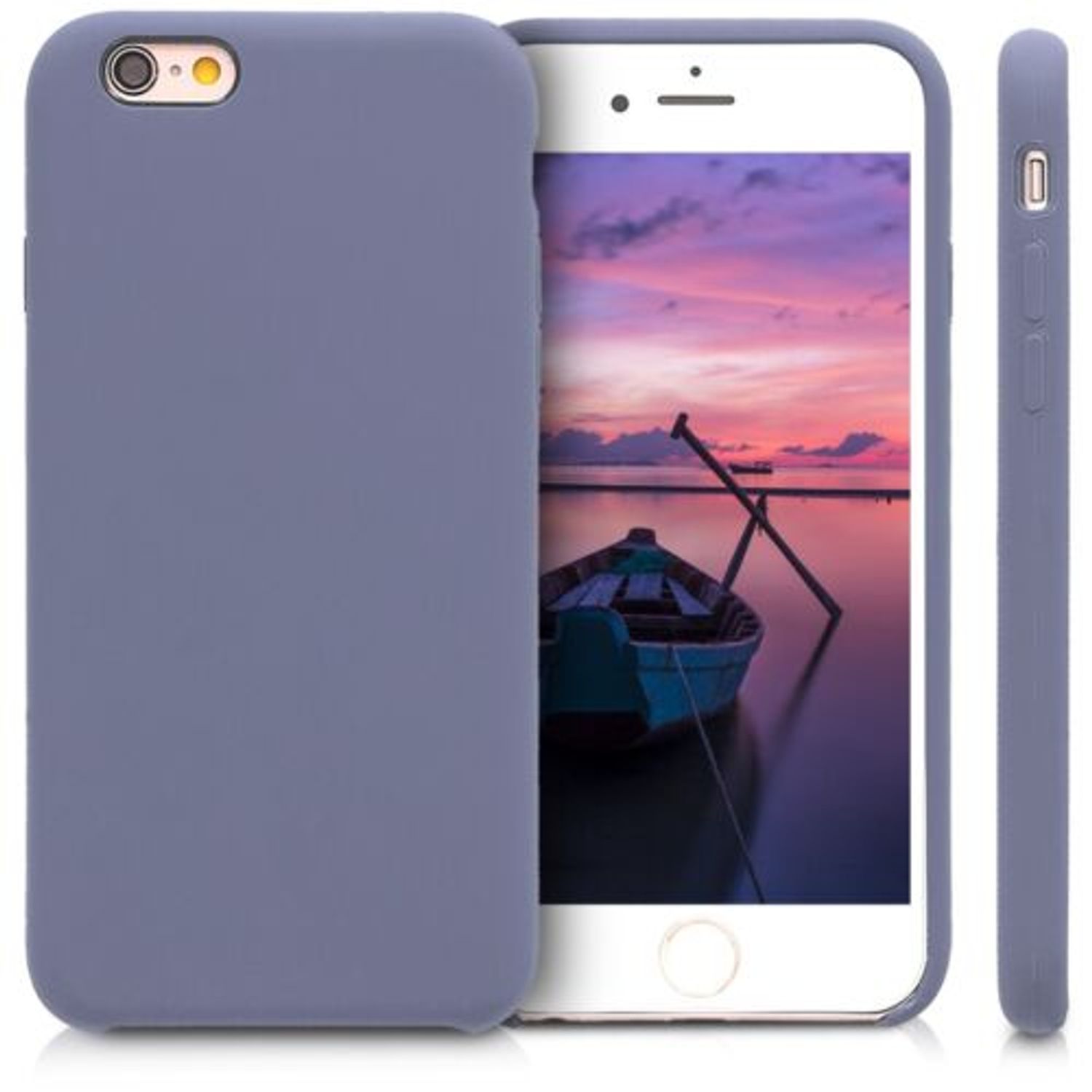 Husa pentru Apple iPhone 6/iPhone 6s, Silicon, Gri, 40223.13 fotografia produsului View 2 L