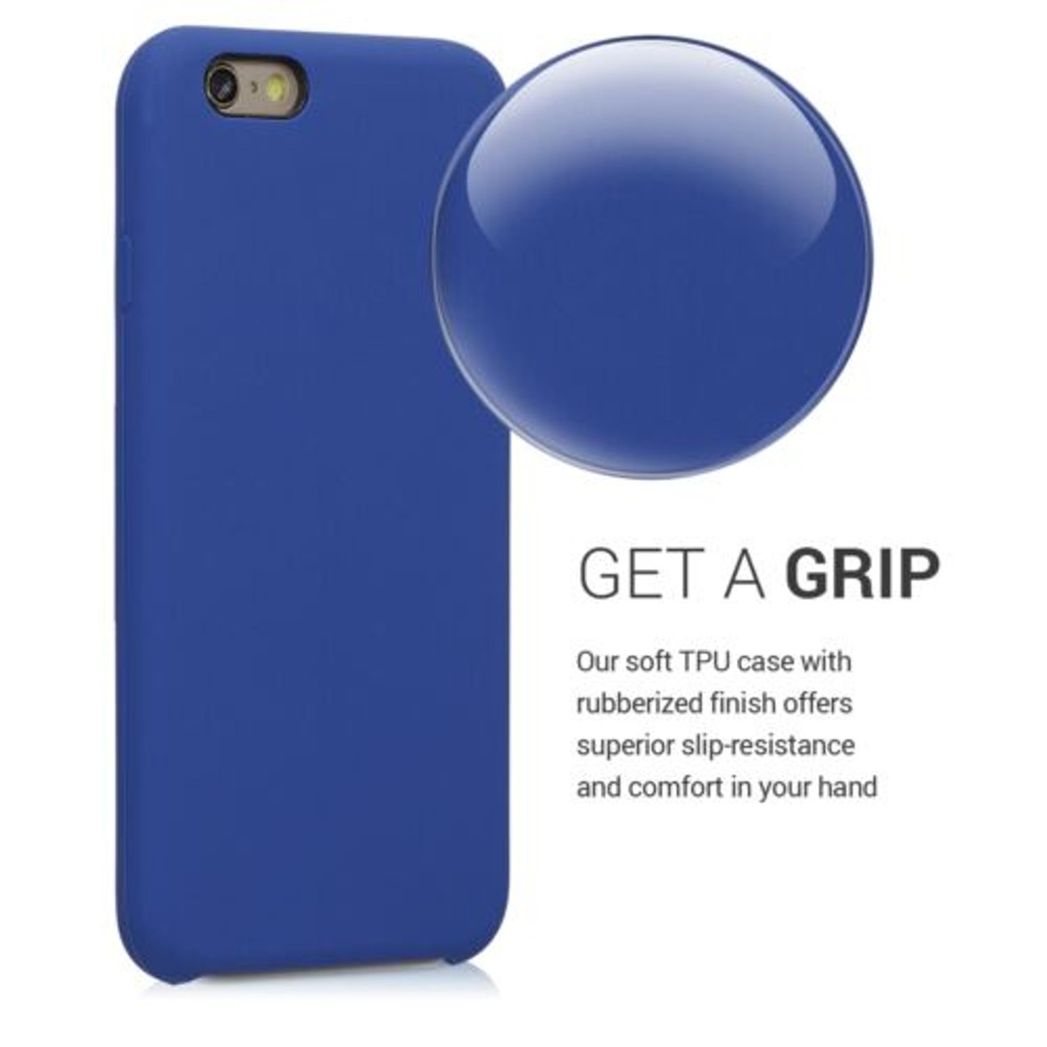Husa pentru Apple iPhone 6/iPhone 6s, Silicon, Albastru, 40223.145 fotografia produsului View 4 L