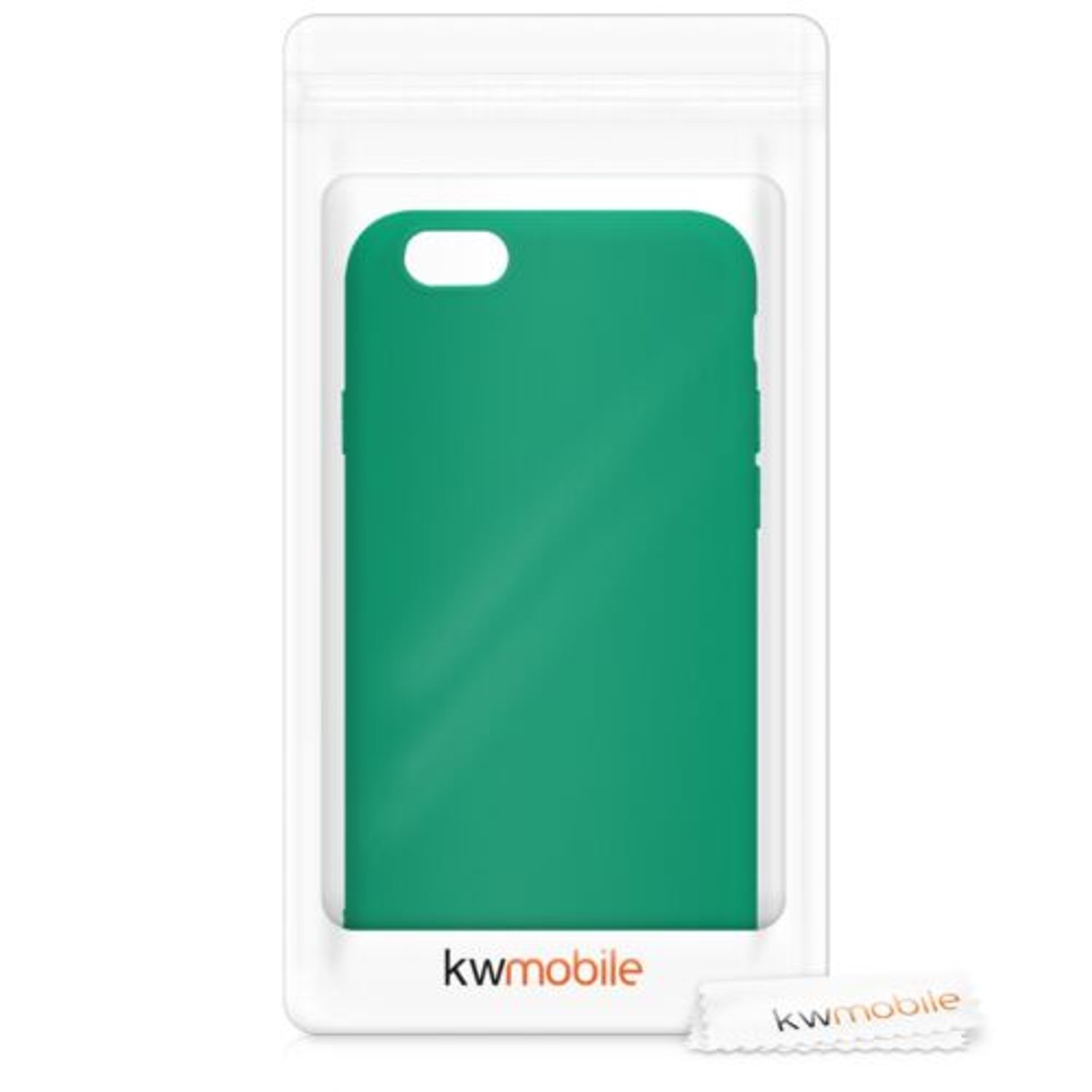 Husa pentru Apple iPhone 6/iPhone 6s, Silicon, Verde, 35176.142 fotografia produsului View 8 L
