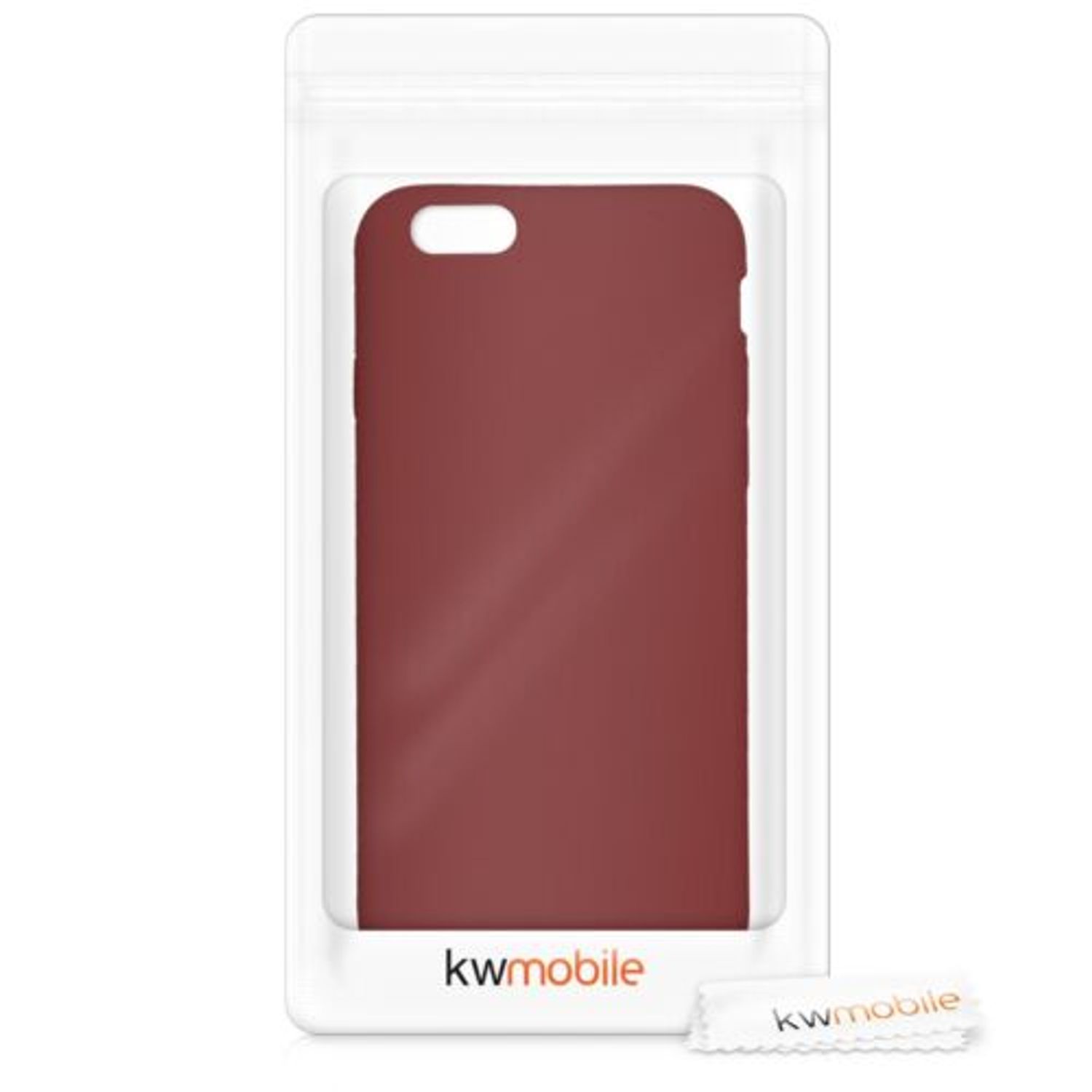 Husa pentru Apple iPhone 6/iPhone 6s, Silicon, Rosu, 35176.09 fotografia produsului View 7 L